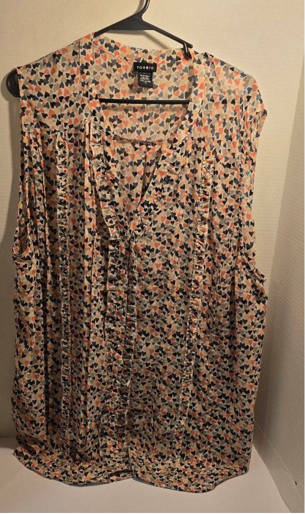 Torrid Torrid Women's sleeveless blouse size 4 Size M / US 6-8 / IT 42-44 - 1 Thumbnail