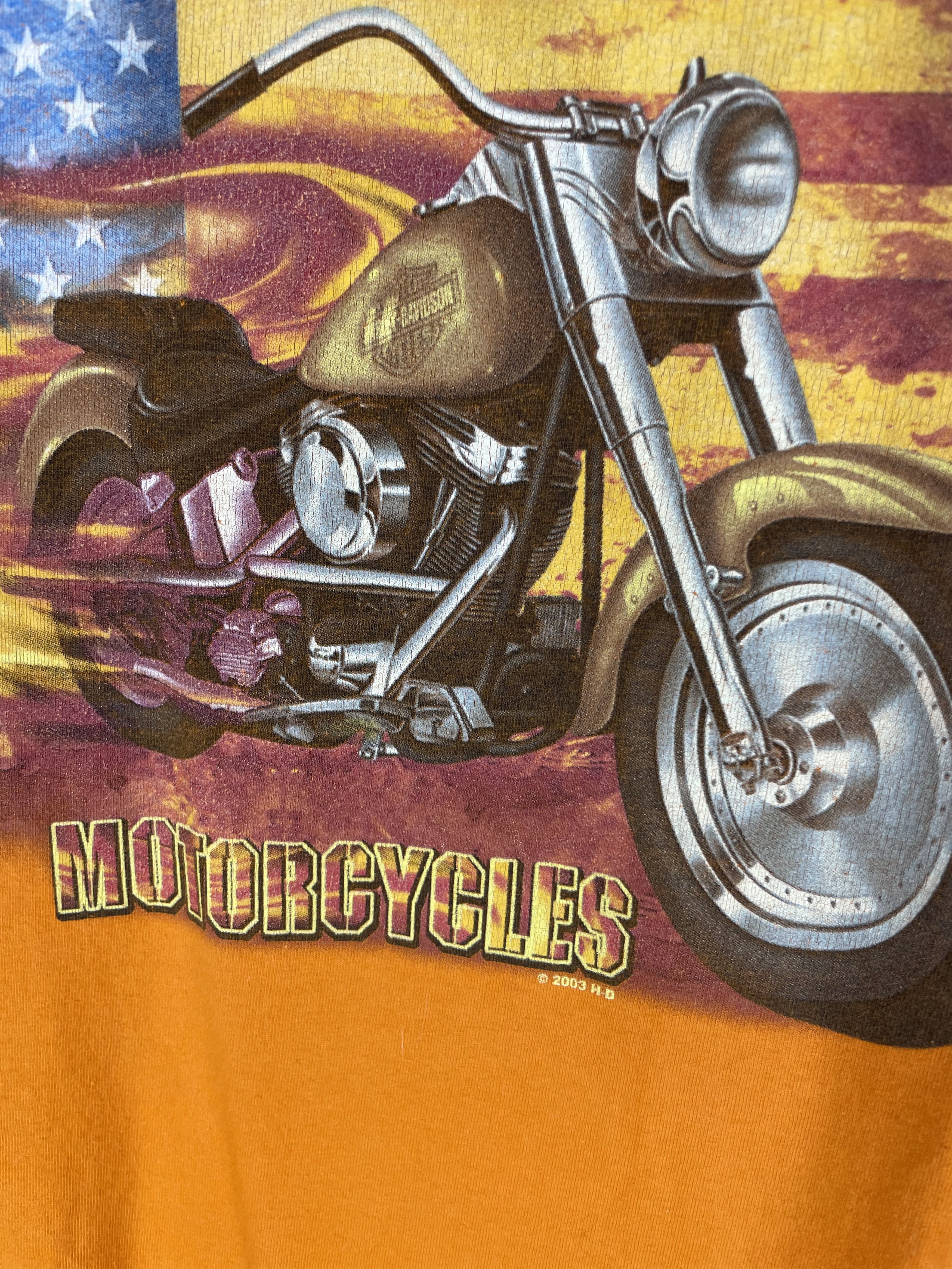 Harley Davidson Vintage Harley Davidson T-Shirt Size US XL / EU 56 / 4 - 4 Thumbnail