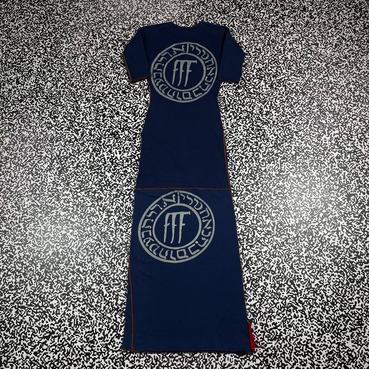 Xuly.Bet Vintage Y2K XULY.BET Archive JPG Style Maxi Dress Face Kid Size M / US 6-8 / IT 42-44 - 5 Thumbnail