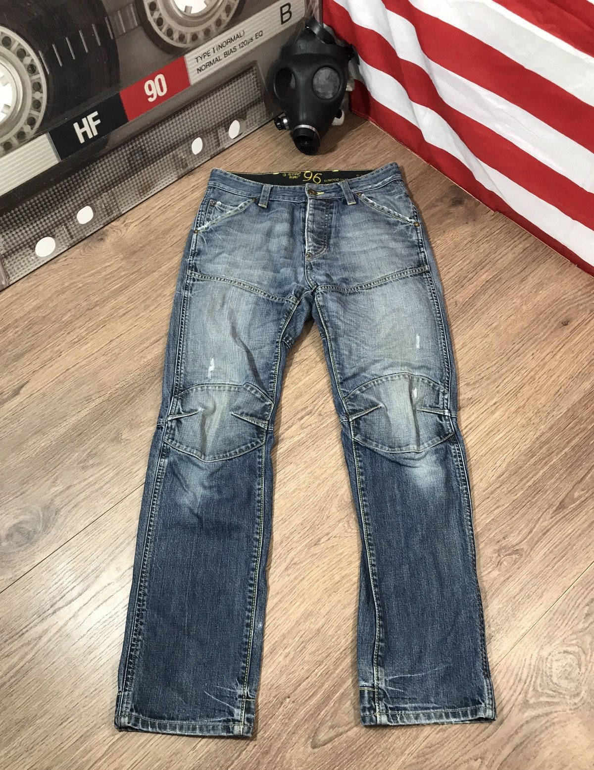 G-Star × Vintage Vintage G Star Raw denim pants Jeans Size US 31 - 1 Thumbnail