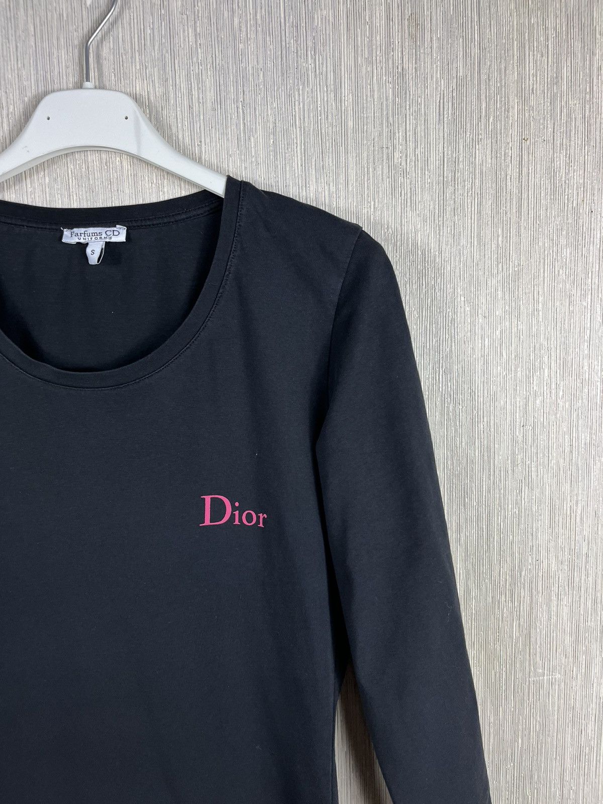 Christian Dior Monsieur × Dior × Vintage CD parfums Christian Dior addict vintage 3/4 sleeve t-shirt Size S / US 4 / IT 40 - 3 Thumbnail