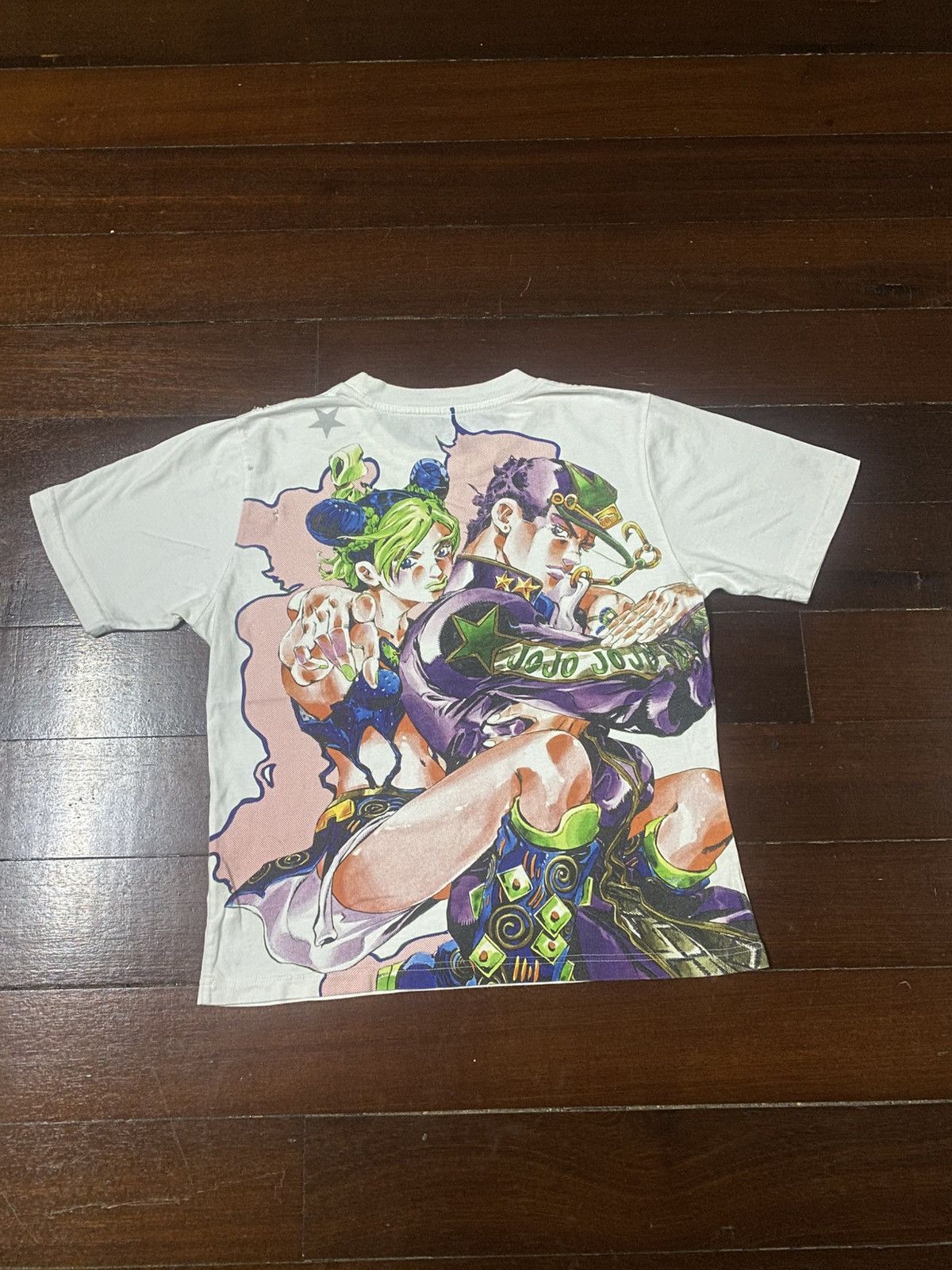 Anime Jojo Bizarre Adventure Exhibition stone ocean distressed Size US L / EU 52-54 / 3 - 4 Thumbnail
