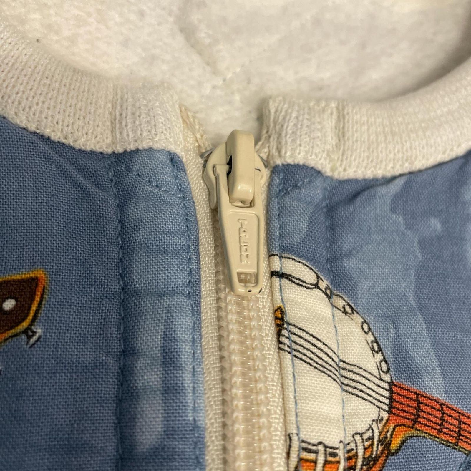 Vintage True Vintage 80s Acoustic Guitar Banjo Talon Zipper Sweater Size US S / EU 44-46 / 1 - 7 Thumbnail