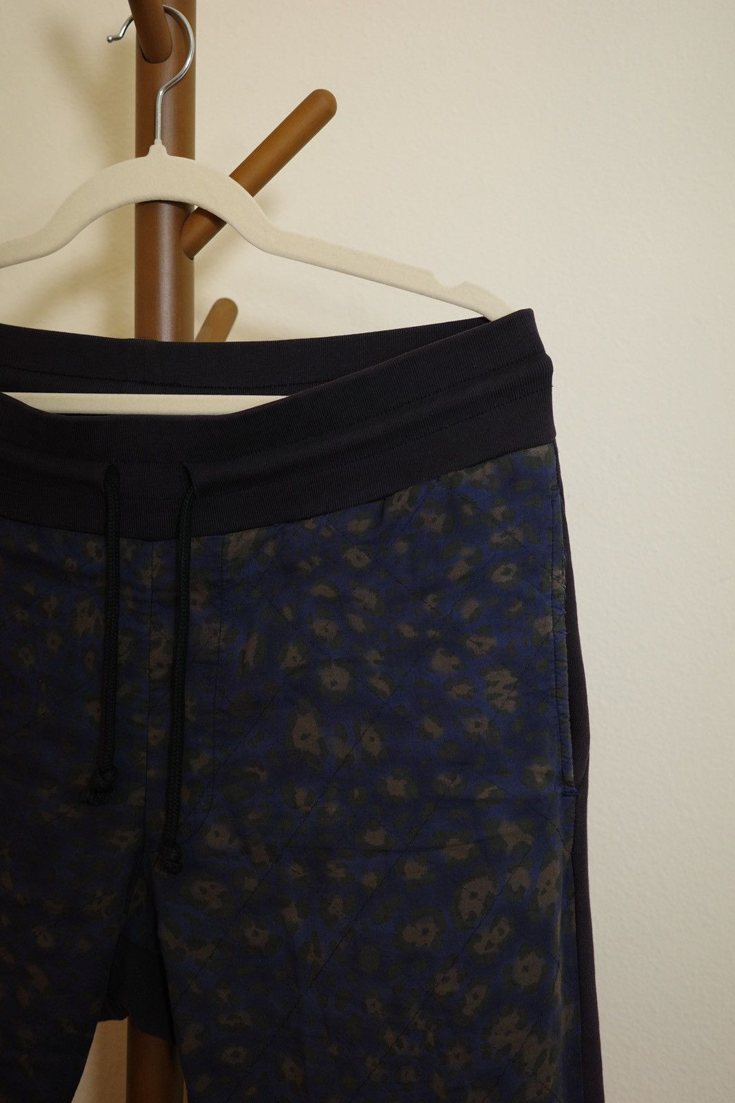 Dries Van Noten Black & Multicolour Quilted Printed Trouser Size US 32 / EU 48 - 3 Thumbnail