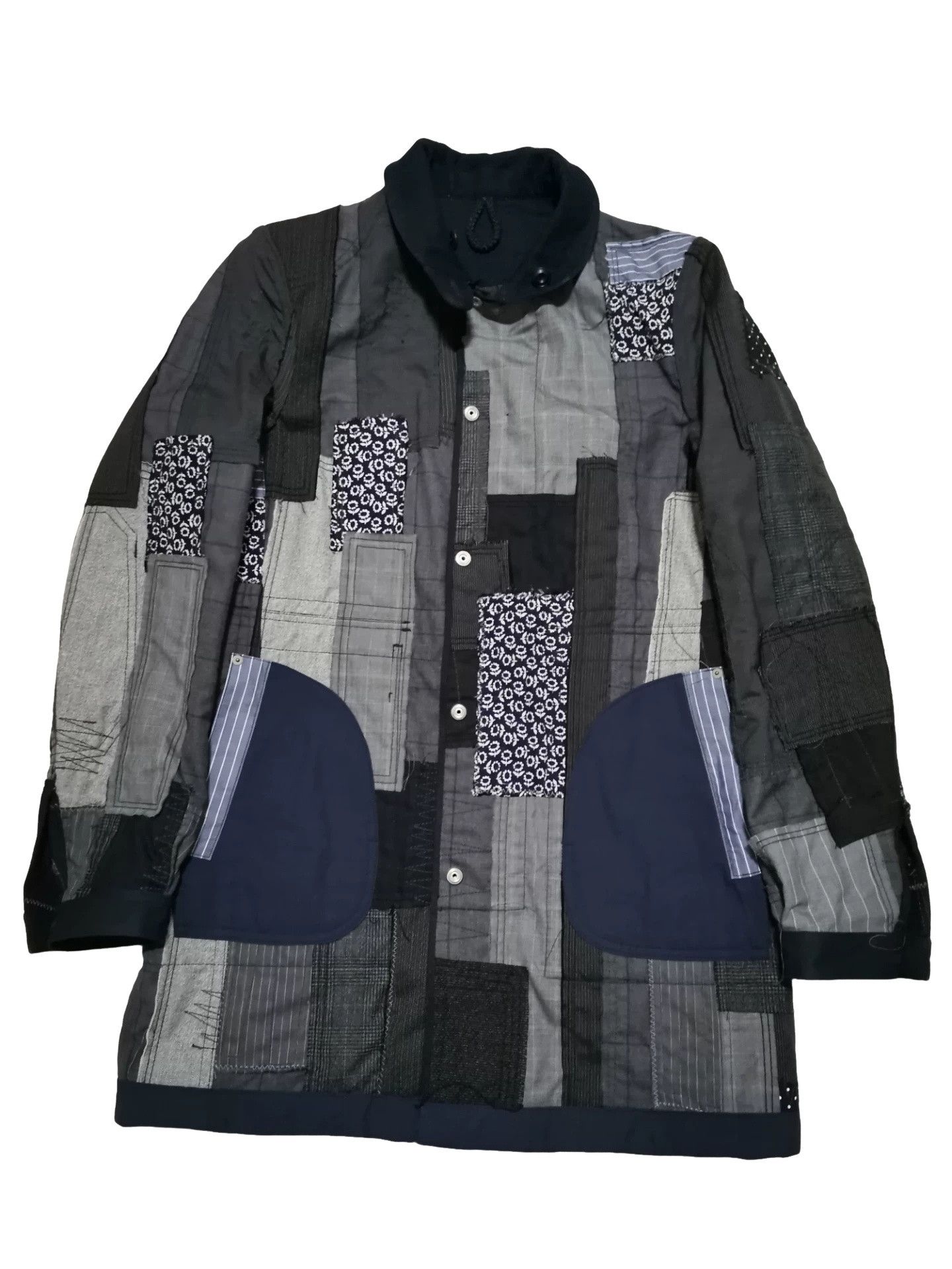Junya Watanabe Junya Watanabe 15SS Reversible Patchwork Coat Size M Size US M / EU 48-50 / 2 - 1 Thumbnail