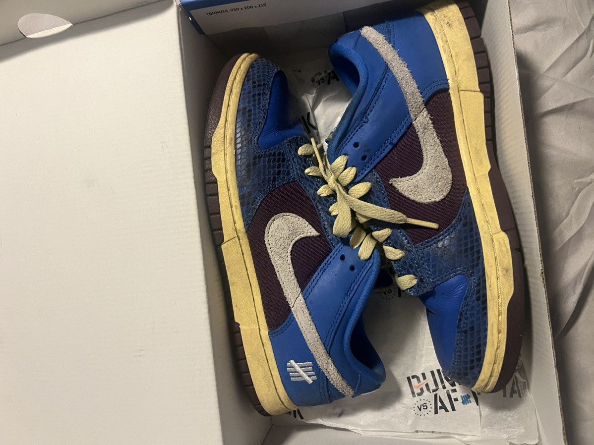 Nike Nike dunk low undefeated x SP “5 on it” Size US 7 / EU 40 - 12 Thumbnail
