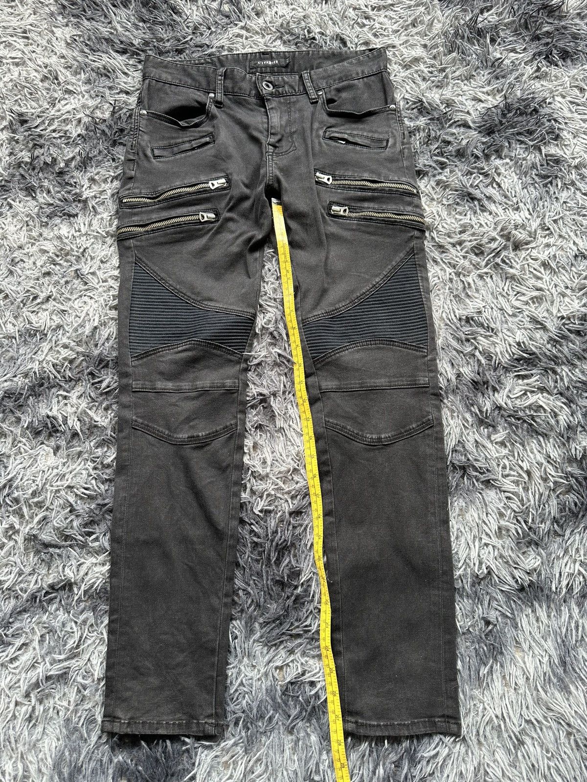 CIVARIZE SS09 Civarize multizipper j-rock vkei biker pant Size US 31 - 14 Thumbnail