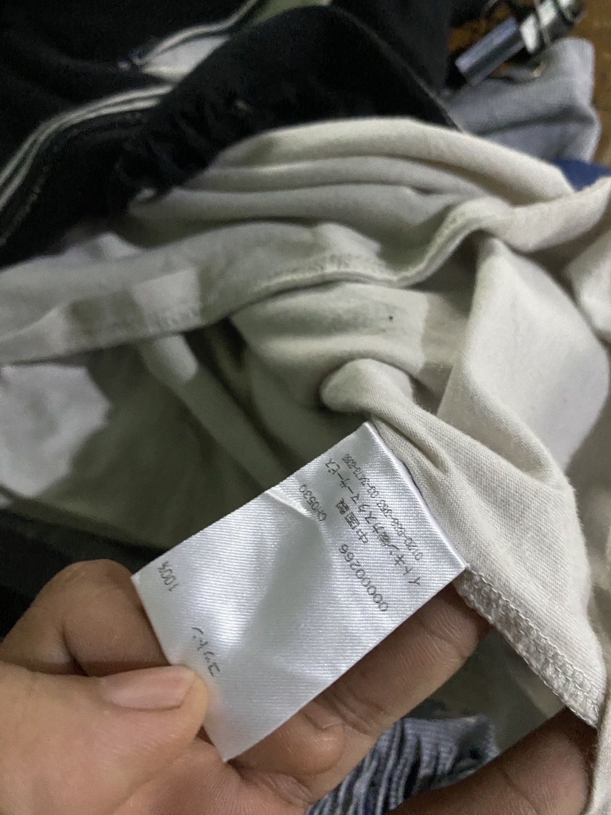 If Six Was Nine × Japanese Brand × KMRii Klein Plus Homme longsleeve Double layer Distressed Size US M / EU 48-50 / 2 - 6 Thumbnail