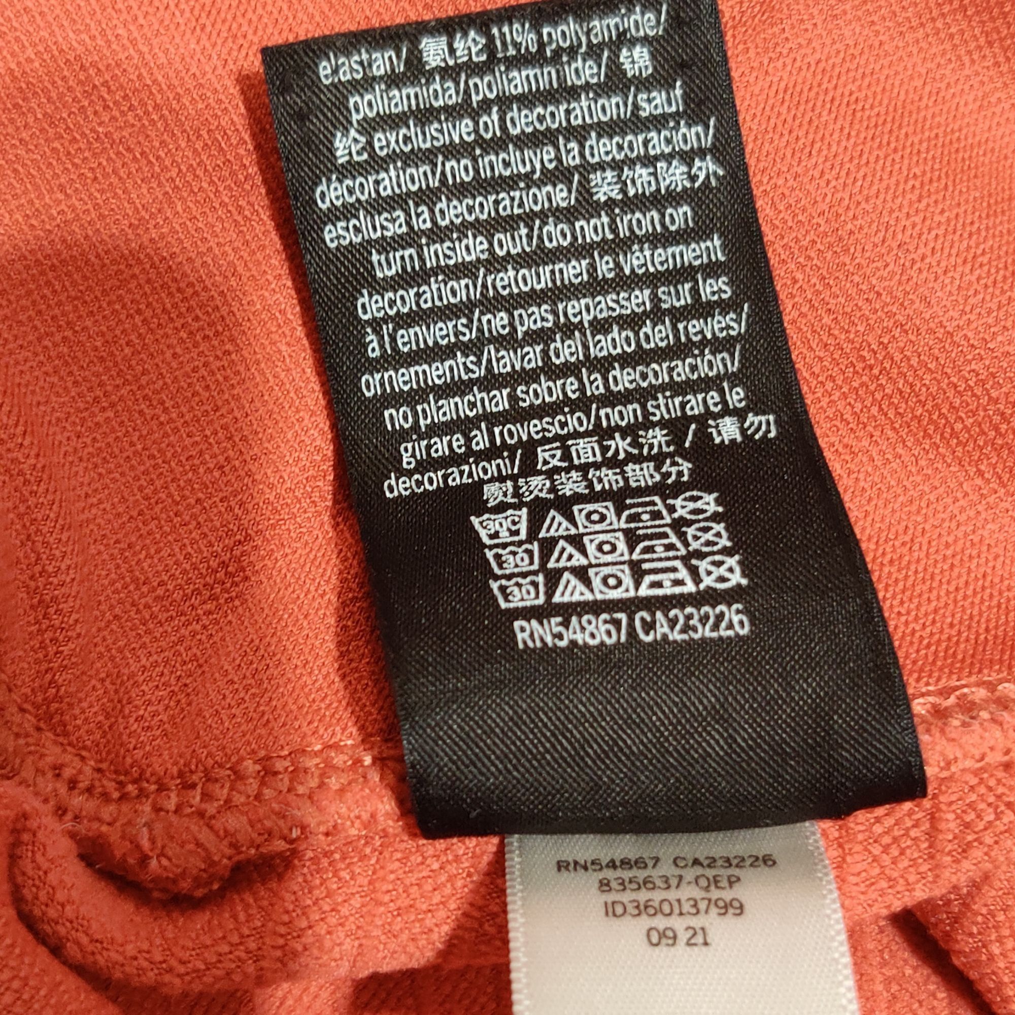 Other PINK Active S Victorias Secret Ribbed Leggings Terracotta At Size 26" / US 2 / IT 38 - 7 Thumbnail