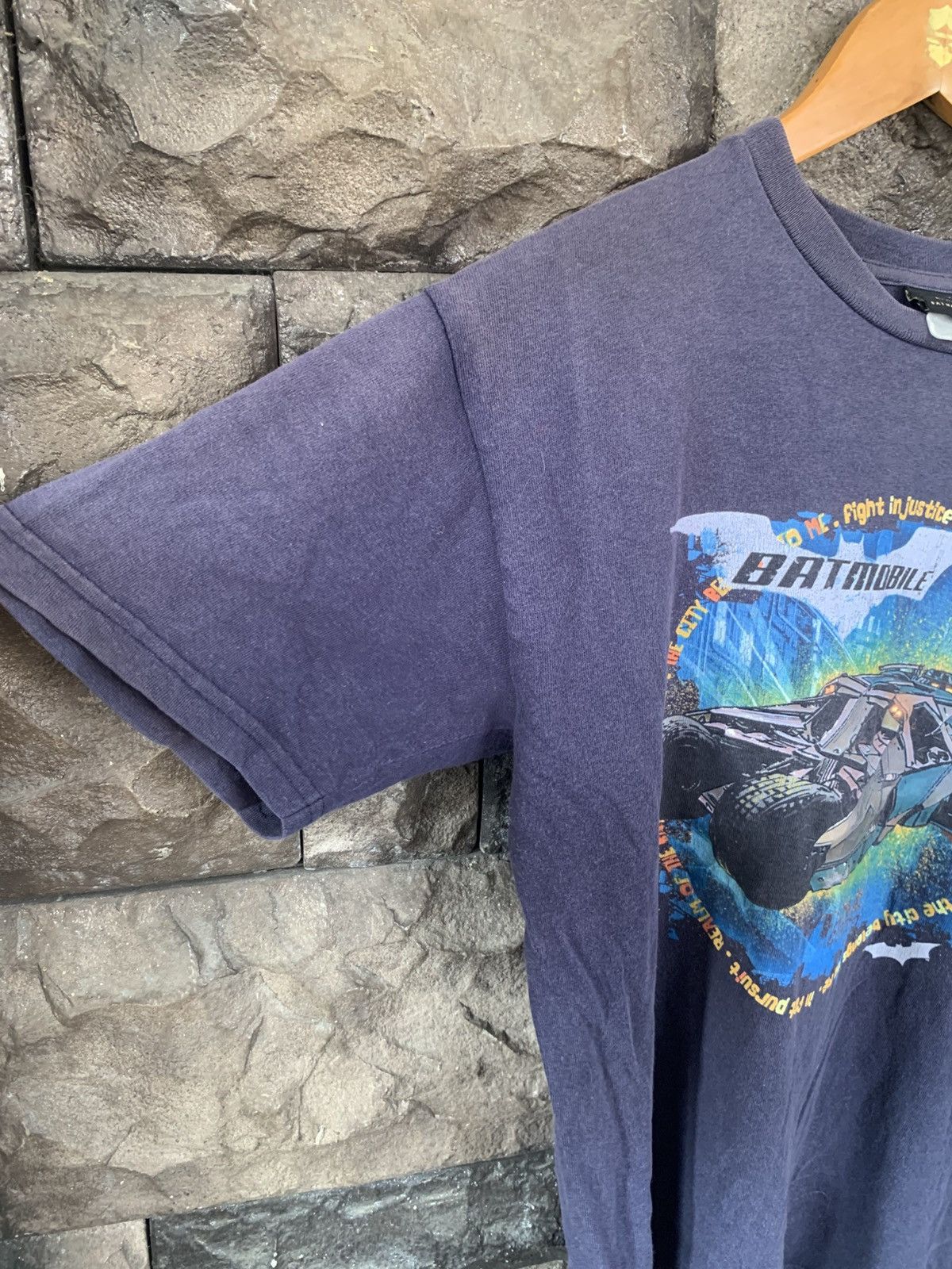 DC Comics × Vintage Vintage Batman Begins Batmobile Action Movie T shirt Size US S / EU 44-46 / 1 - 5 Thumbnail