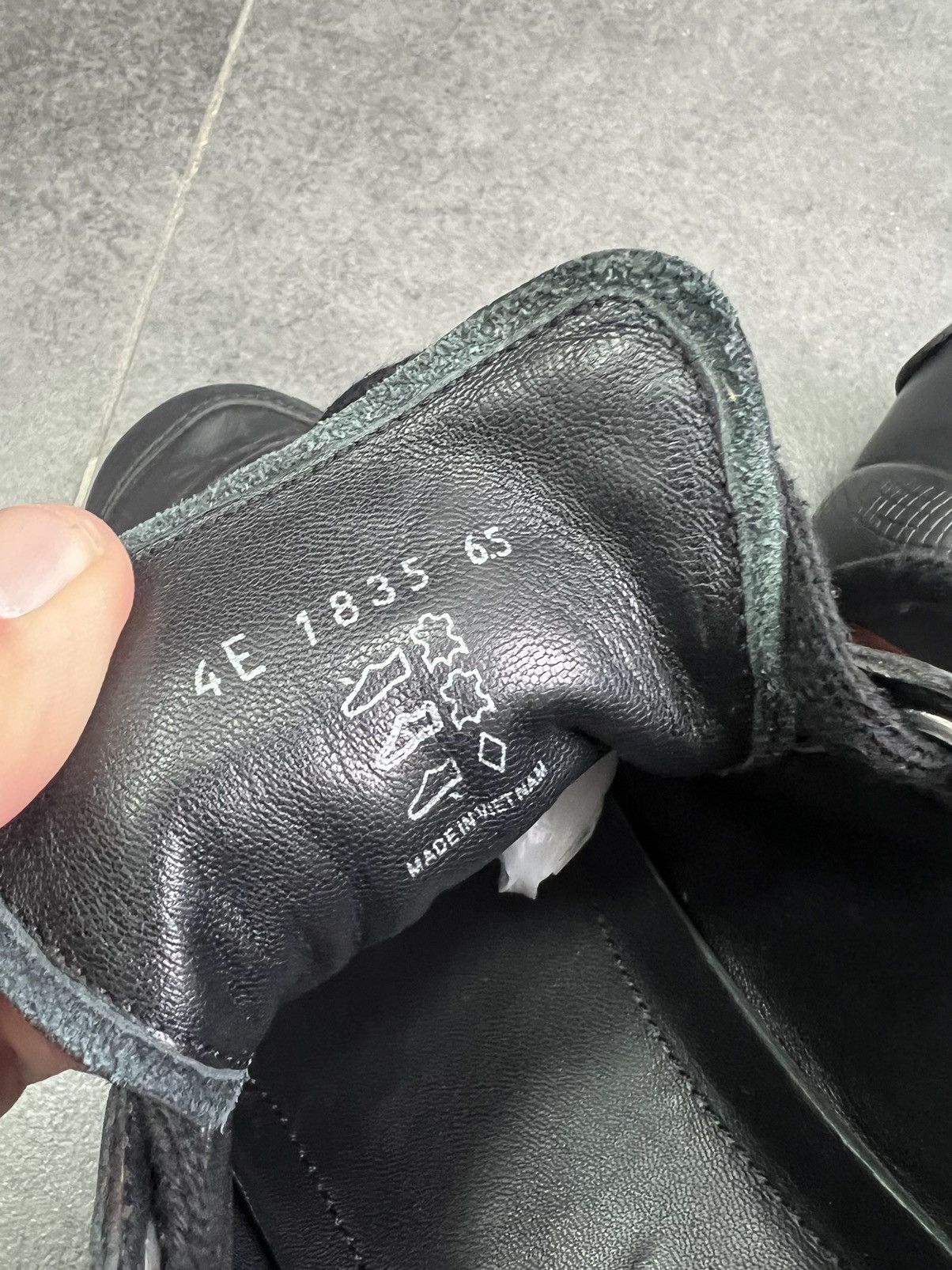 Prada × Vintage PRADA Low Top Sneakers 8US Black Leather American Cup style Size US 8 / EU 41 - 6 Thumbnail