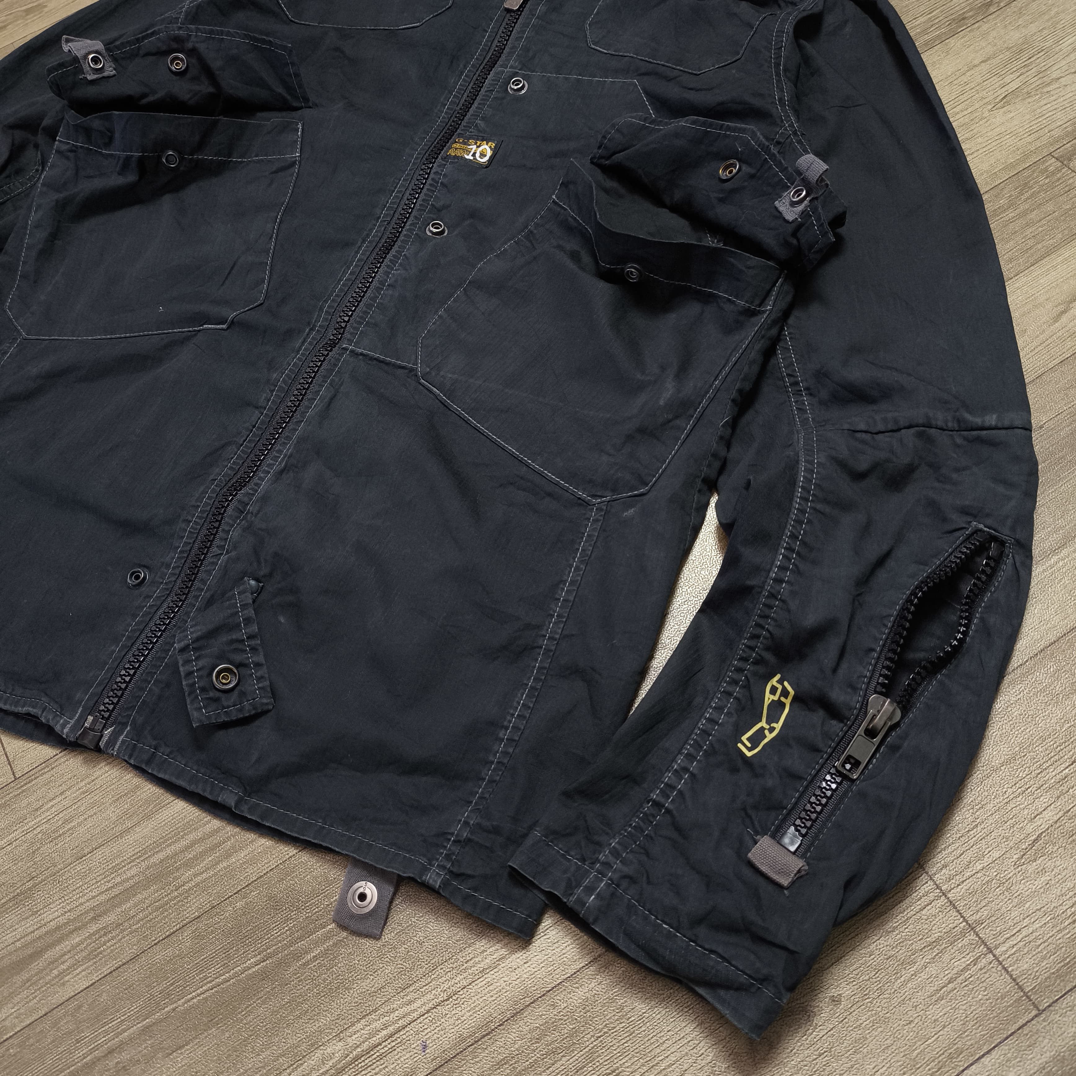 G-Star G Star Raw Tech Tiger Blan Shirt Size US M / EU 48-50 / 2 - 6 Thumbnail