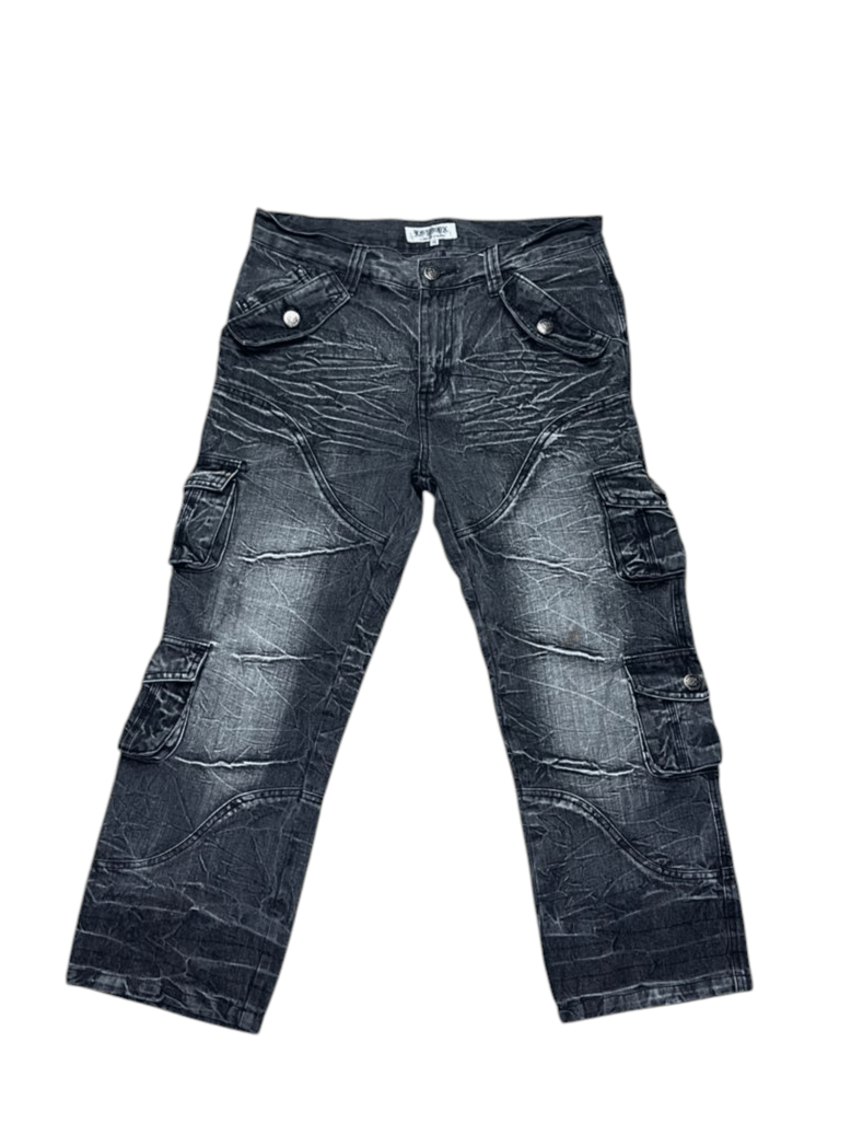 LOWBOX Vintage Lowbox Multi pocket Denim Size US 33 - 1 Thumbnail