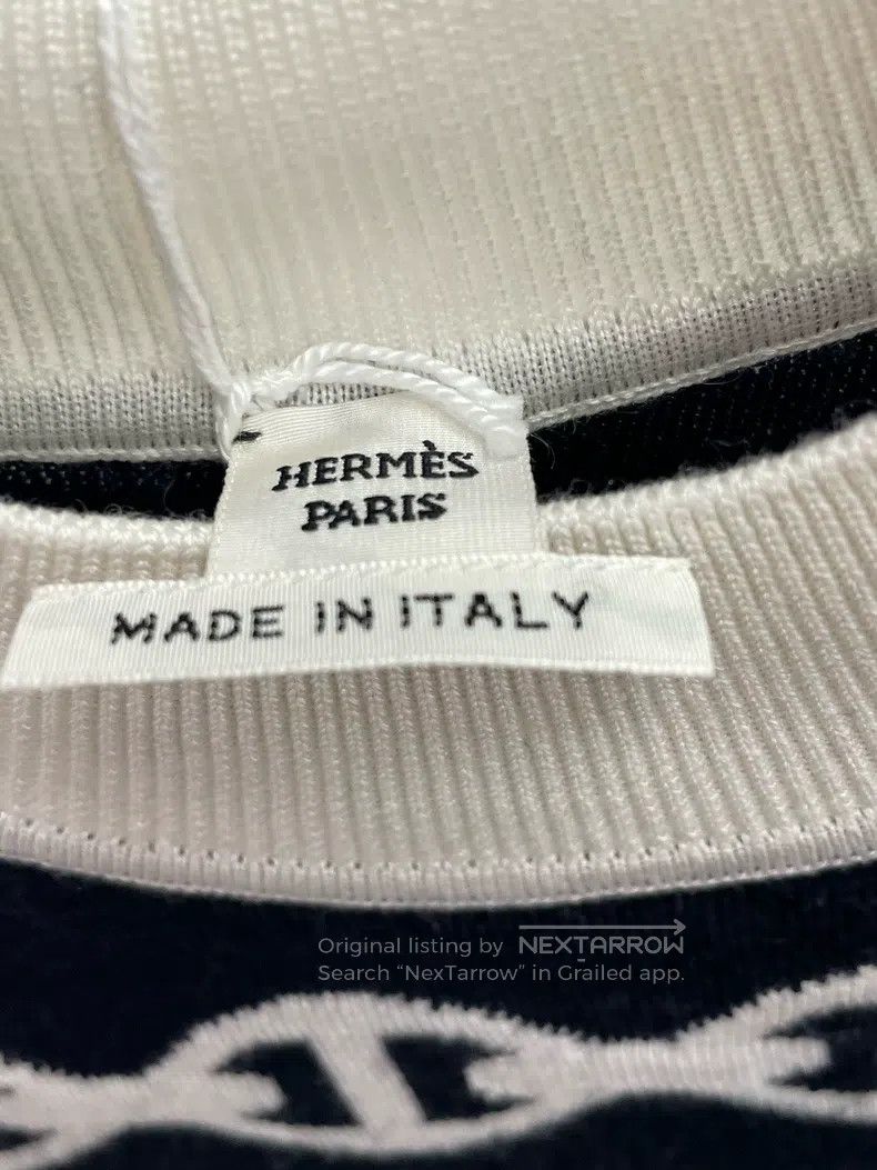 Hermes Hermes Pig Nose Knit Long Sleeve Size XS / US 0-2 / IT 36-38 - 3 Thumbnail