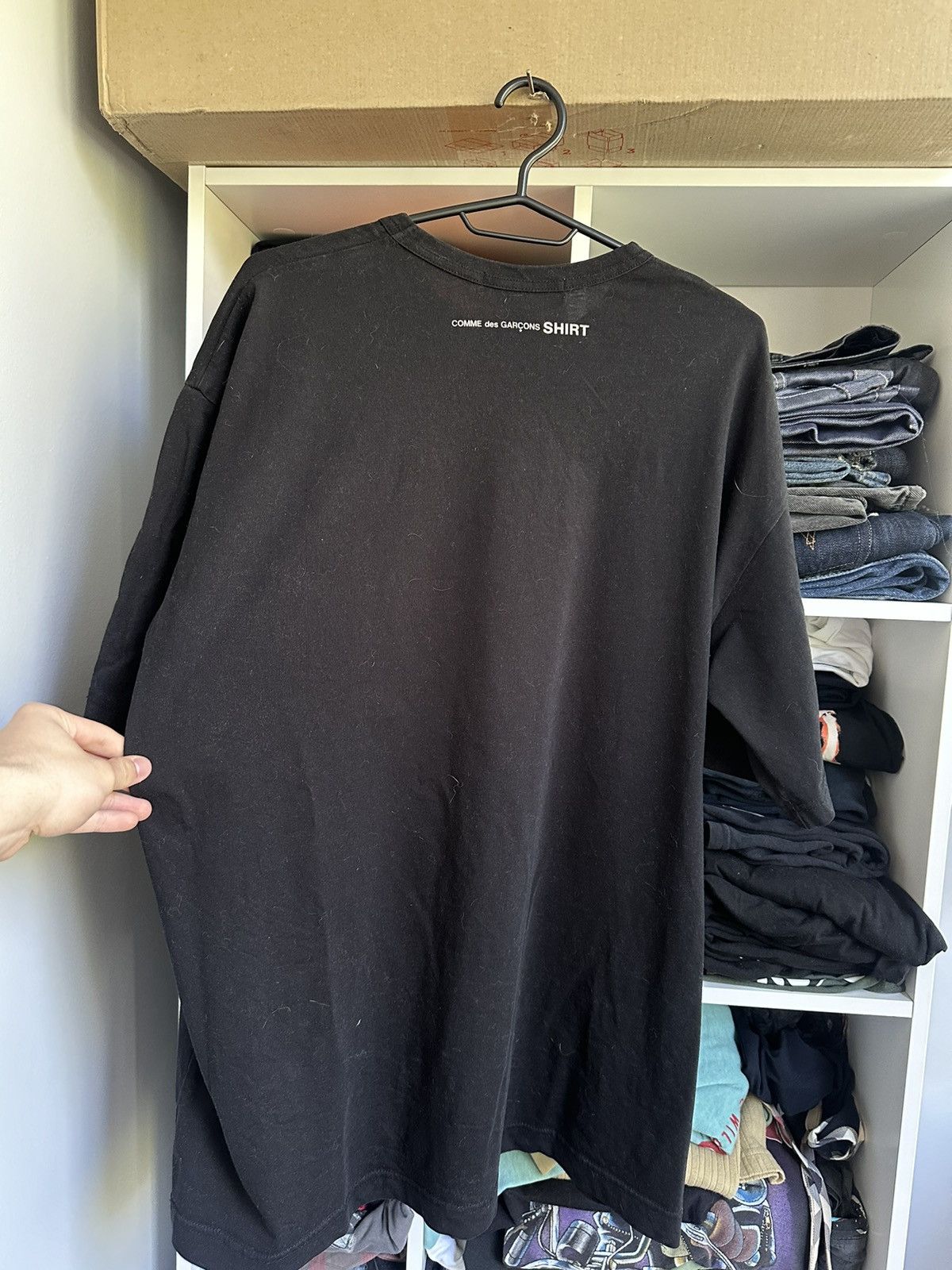 Comme des Garcons SHIRT 🔥VINTAGE COMME DES GARCONES SHIRT BLANK OVERSIZED T-SHIRT🔥 Size US L / EU 52-54 / 3 - 5 Thumbnail