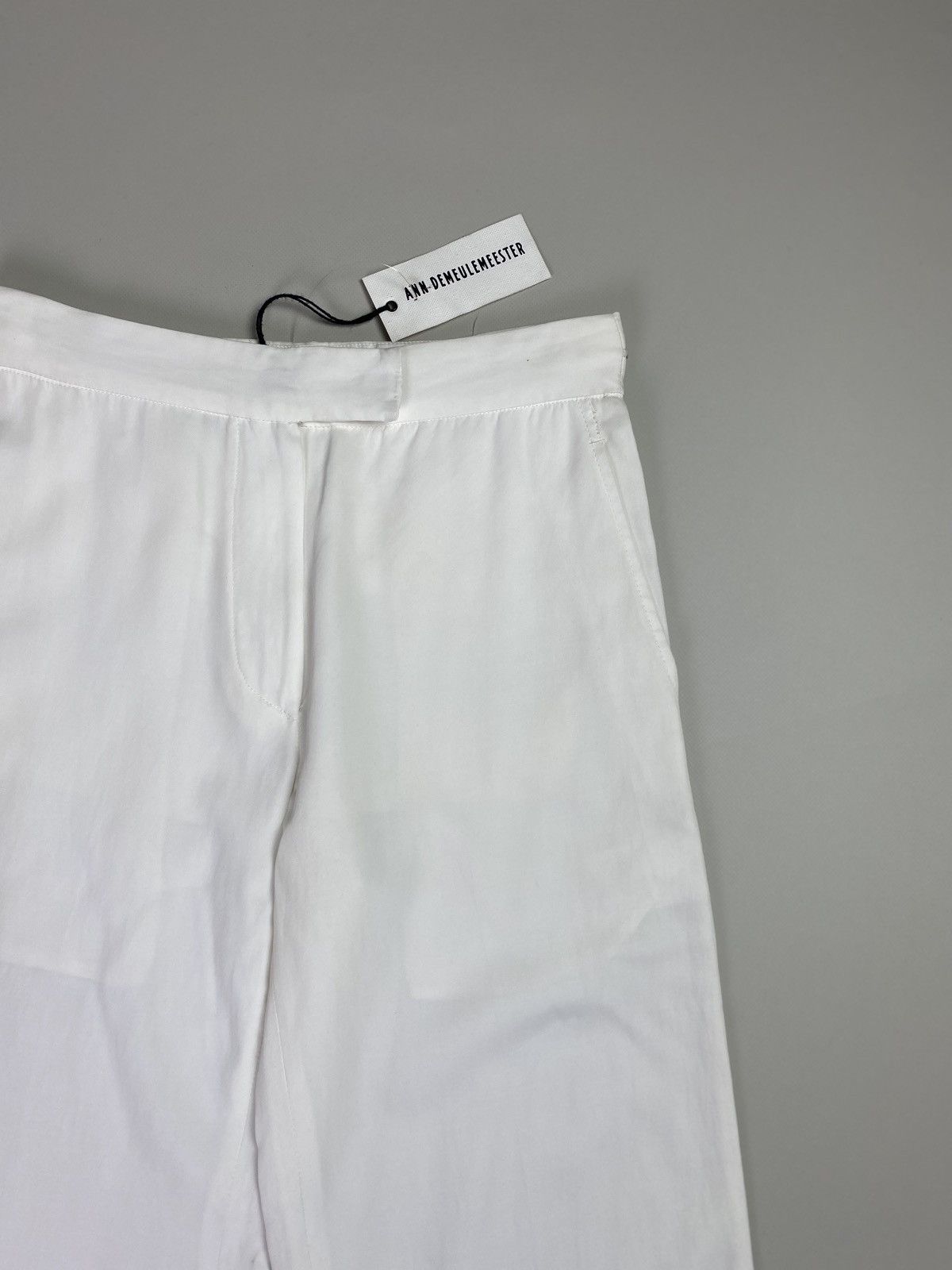 Ann Demeulemeester Ann Demeulemeester ladies wide leg dress pants trousers Size 24" / US 00 / IT 34 - 12 Thumbnail