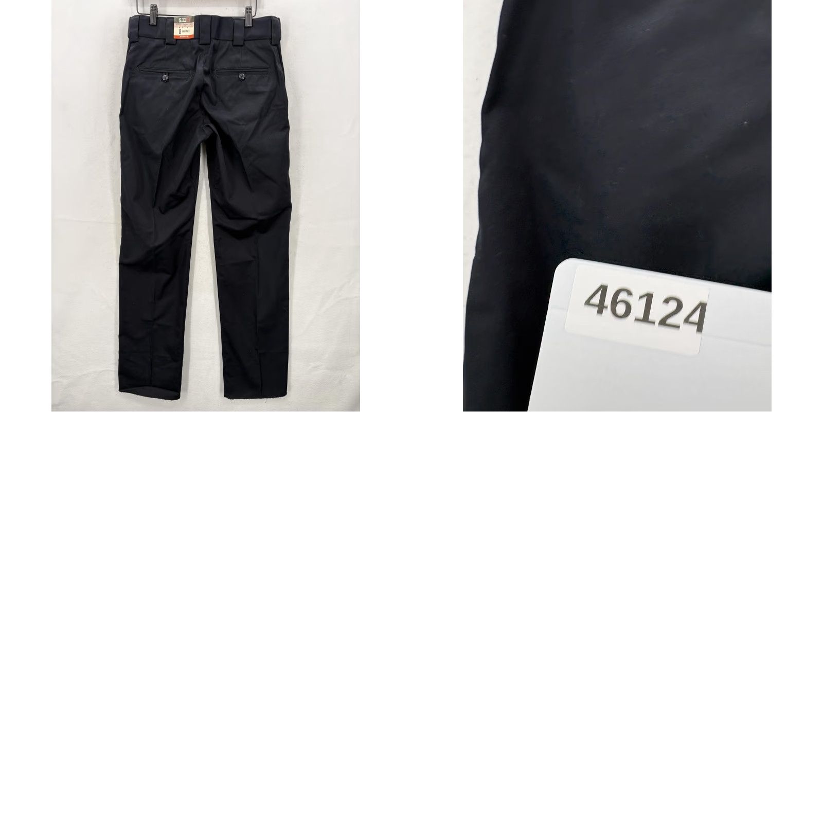 Vintage 5.11 Tactical A-Class PDU Twill Pants Womens 8 Black Straight Fit Unhemmed Work Pants Size 30" / US 8 / IT 44 - 10 Thumbnail