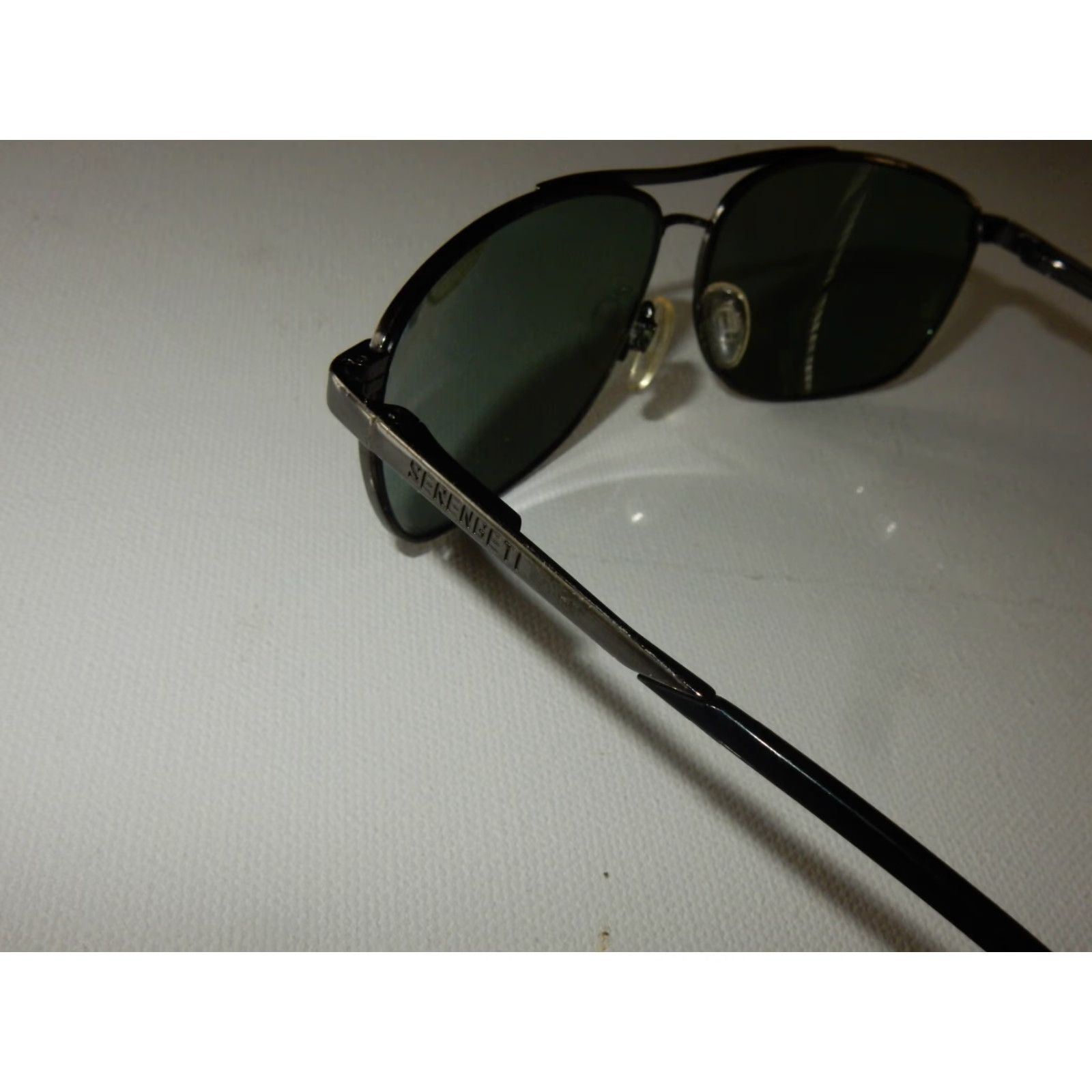 Vintage VINTAGE Serengeti Sunglasses Frames Only Men Adult Gunmetal Frame Prescription 6212 212 Size ONE SIZE - 5 Thumbnail
