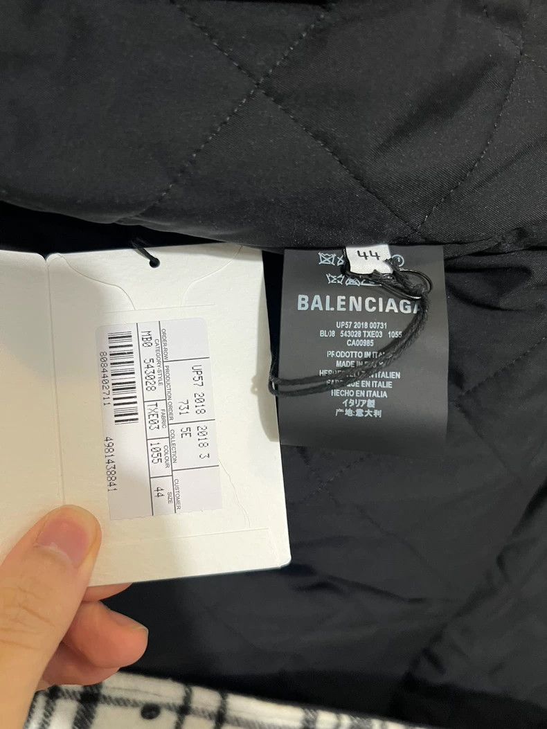 Balenciaga Balenciaga Triple-Layered Denim Jacket Cotton Coat Size US S / EU 44-46 / 1 - 6 Thumbnail