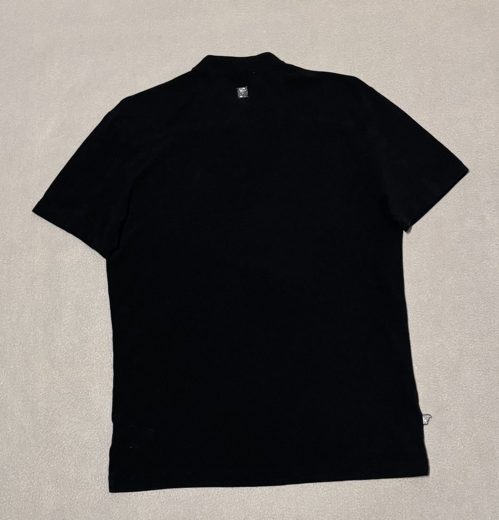 Versace Versace Collection Black T-Shirt 1/4 zip size. L Size L / US 10 / IT 46 - 8 Thumbnail