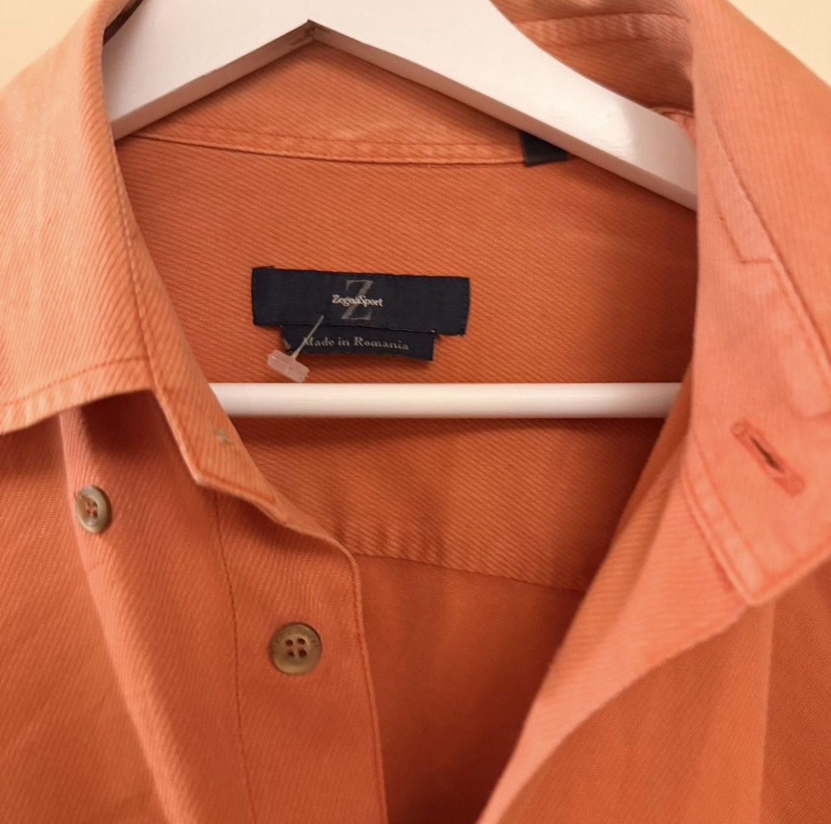 Ermenegildo Zegna Zenga Button Down Size US M / EU 48-50 / 2 - 3 Thumbnail