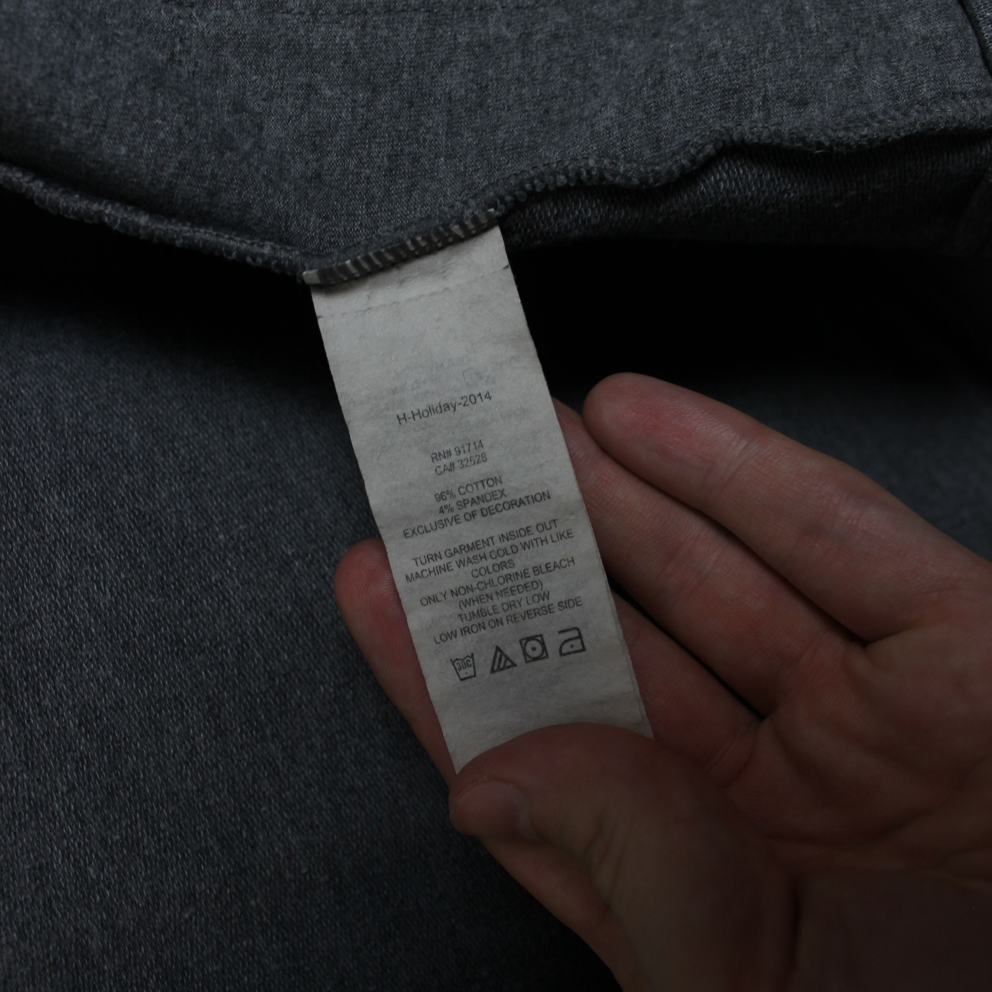 Armani Exchange Armani Exchange AX men full zip hoodie men XS gray Size US XS / EU 42 / 0 - 7 Thumbnail