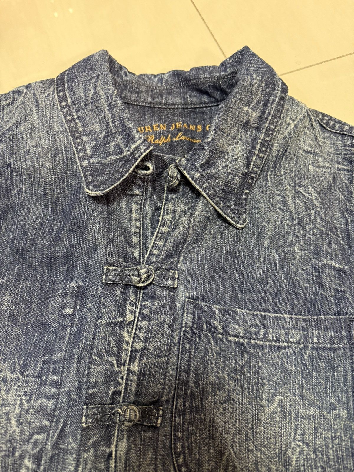 Ralph Lauren Lauren Jeans Co. Ralph Lauren mandarin chinese frog Size L / US 10 / IT 46 - 1 Thumbnail