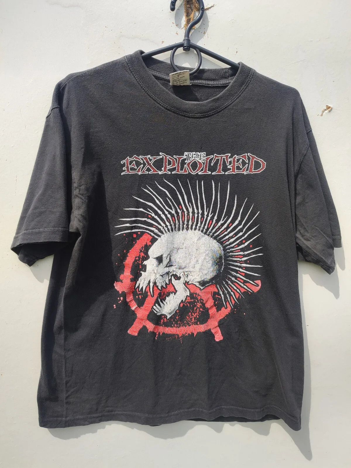 Vintage Rare The Exploited vintage shirt size L Size US L / EU 52-54 / 3 - 14 Thumbnail
