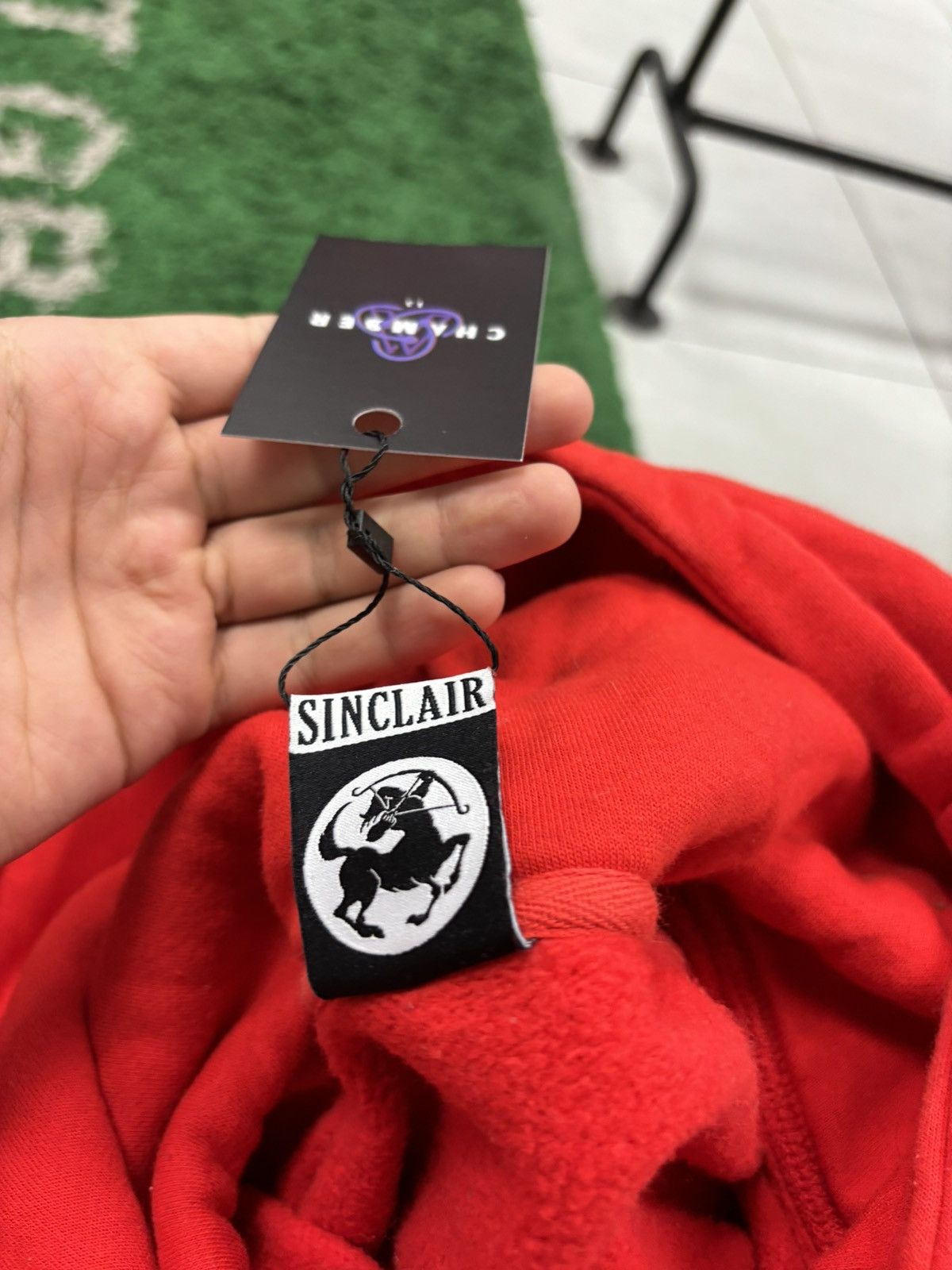 Sinclair Global Sinclair red hoodie small Size US S / EU 44-46 / 1 - 3 Thumbnail