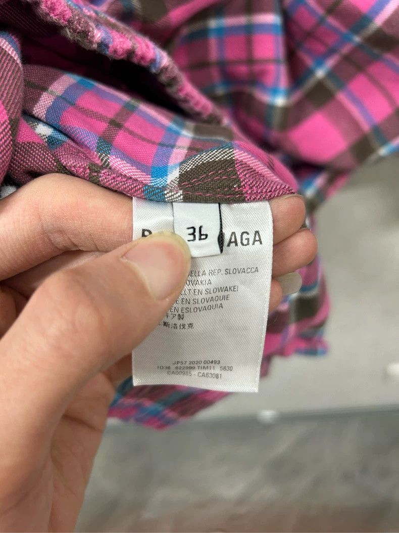 Balenciaga Balenciaga size 36 Checked Shirt Size S / US 4 / IT 40 - 4 Thumbnail