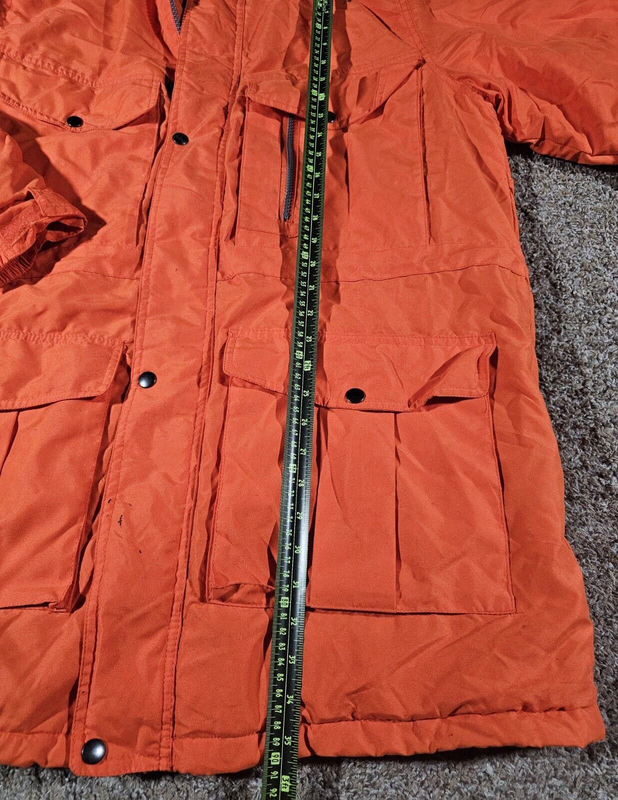 Designer Boulder Creek Trading Co LT orange hunting jacket Zip Hood Size US L / EU 52-54 / 3 - 5 Thumbnail