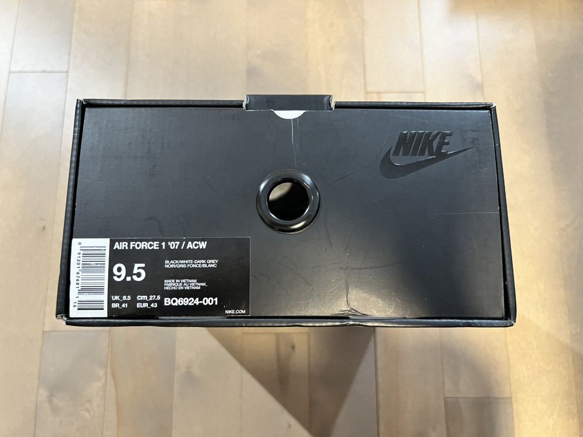 A-COLD-WALL* × Nike Nike ACW AF1 Size US 9.5 / EU 42-43 - 10 Thumbnail