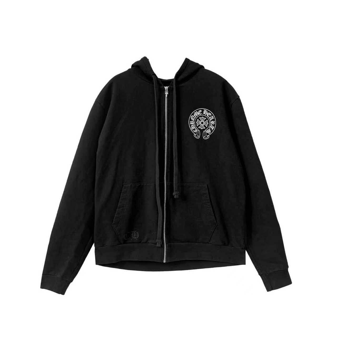 Chrome Hearts Chrome Hearts Multi Color Horseshoe Logo Zip Up Hoodie Size L / US 10 / IT 46 - 2 Thumbnail