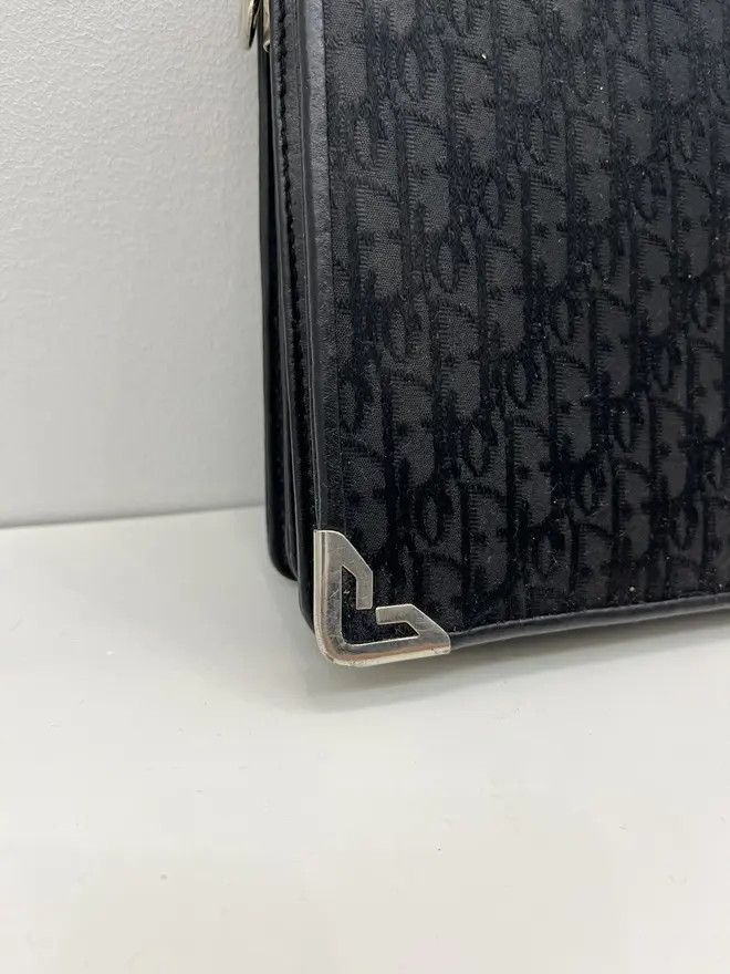 Christian Dior Monsieur Christian Dior Monogram Leather Bag Size ONE SIZE - 10 Thumbnail
