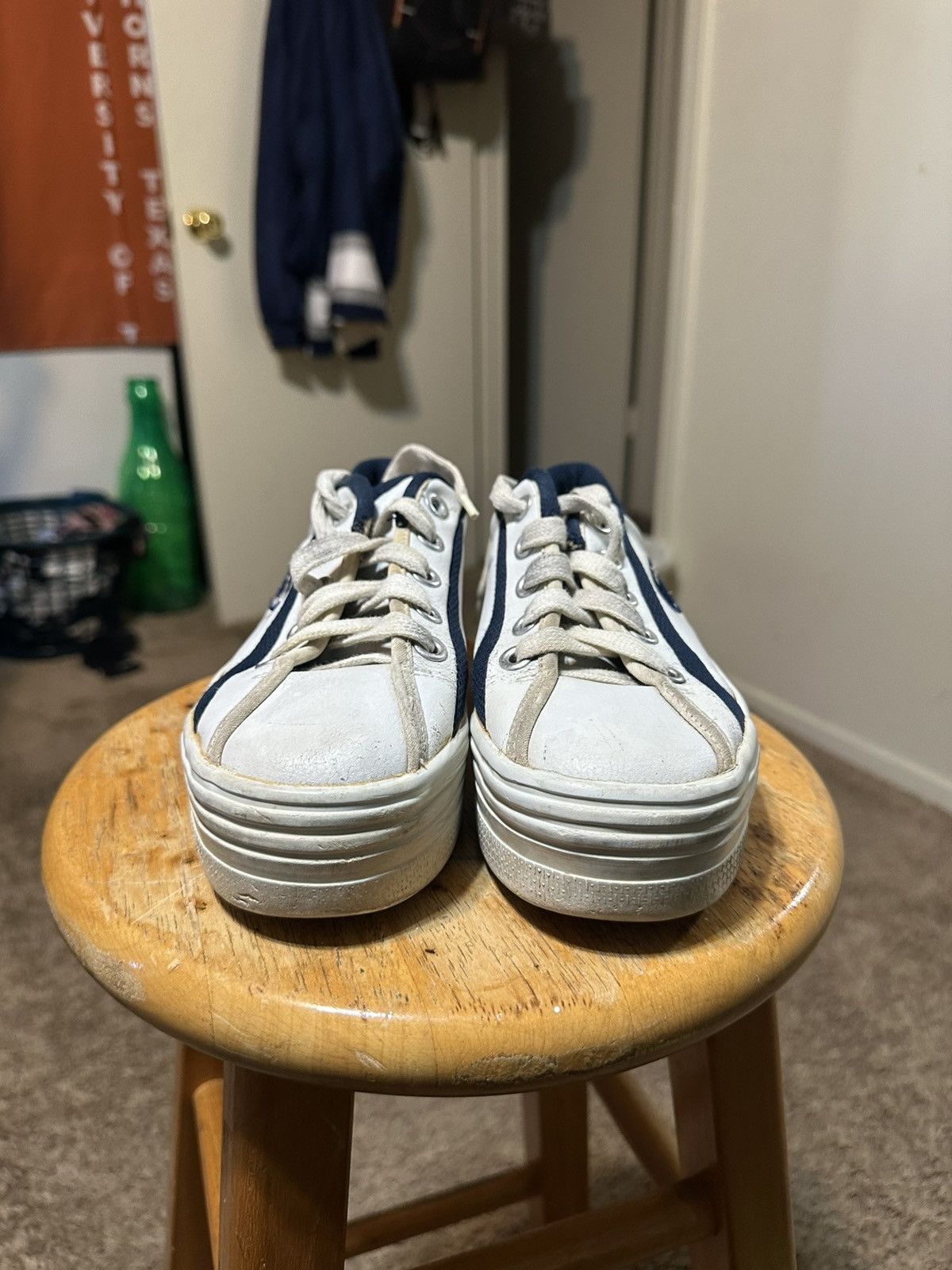 NCAA Vintage Woman’s NCAA Penn State “platform” shoes 90s size 8 Size US 8 / IT 38 - 2 Thumbnail