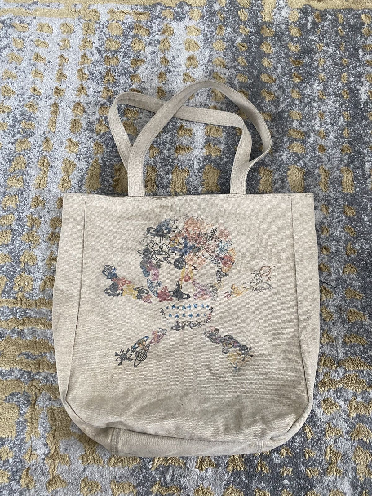 Vivienne Westwood VIVIENNE WESTWOOD MAN TOTE BAG SKULL DESIGN Size ONE SIZE - 1 Thumbnail