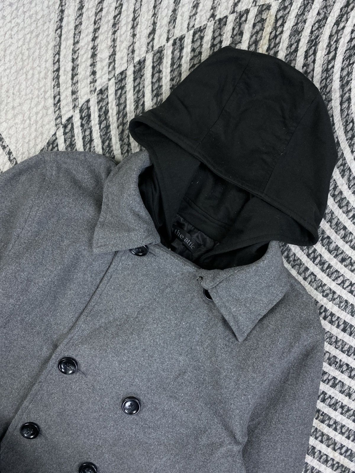 In The Attic 🔥 In The Attic Detachable Double Collar Hooded Jacket Size US M / EU 48-50 / 2 - 7 Thumbnail