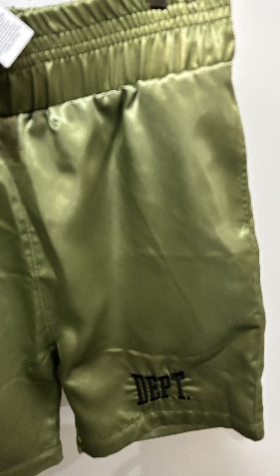 Gallery Dept. Gallery Dept Green & Black Jacky Boxing Logo Shorts Medium Size US 38 / EU 54 - 3 Thumbnail