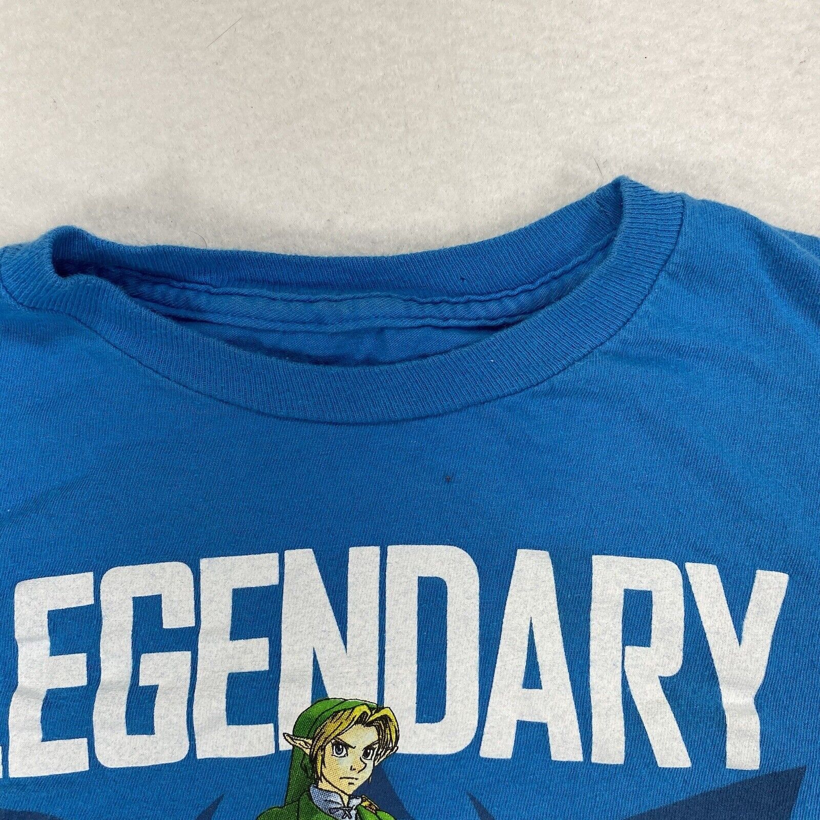 Nintendo The Legend of Zelda Small Blue Link Graphic T Shirt 2018 Size S / US 4 / IT 40 - 2 Thumbnail