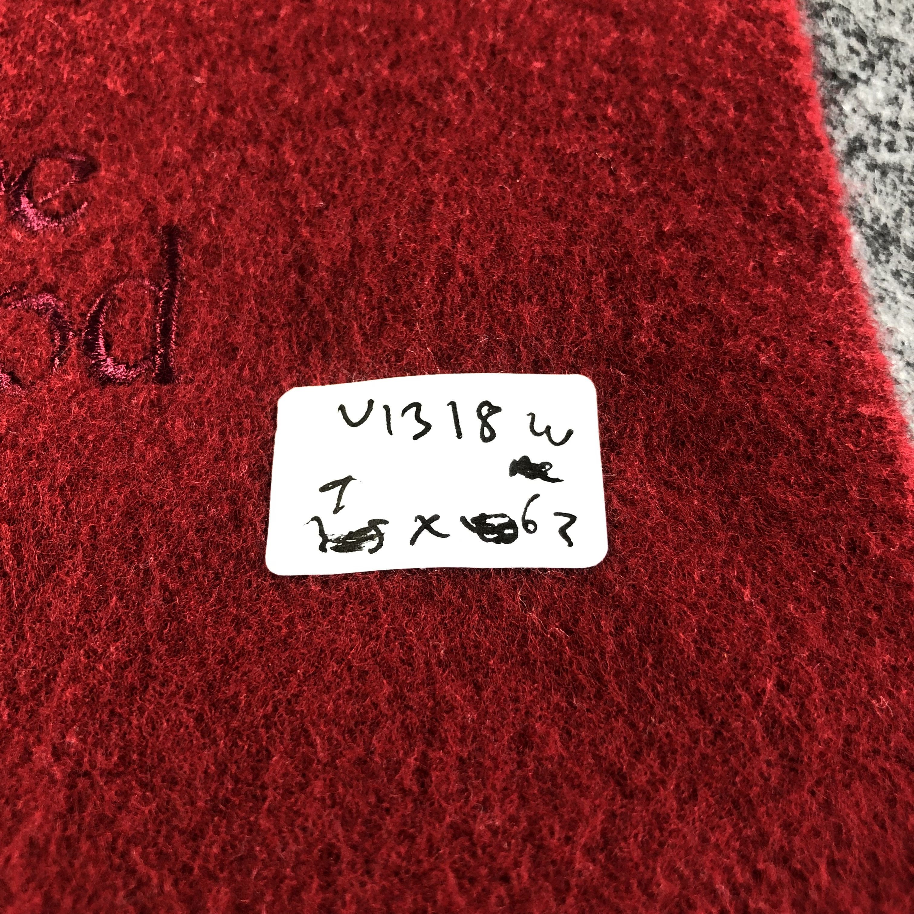 Vivienne Westwood Vivienne Westwood Plain Red Scarf Muffler V1318 Size ONE SIZE - 7 Thumbnail