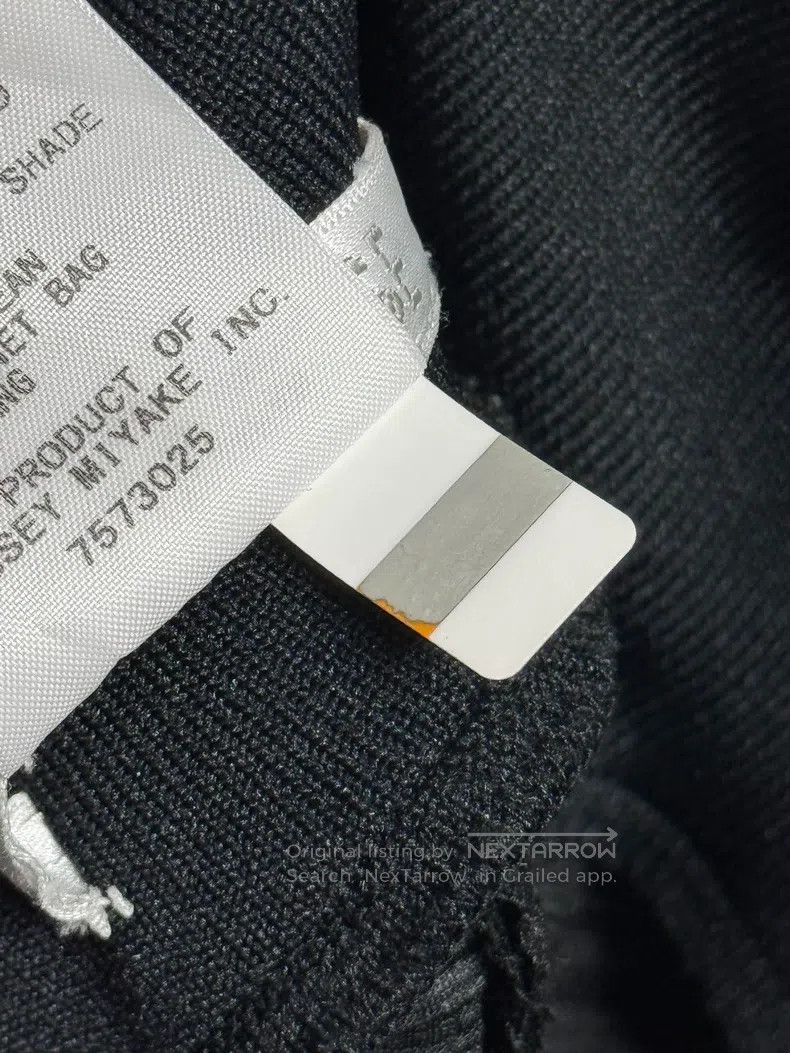 Issey Miyake Issey Miyake size:3 Dark Blue Cardigan Size 22" - 4 Thumbnail