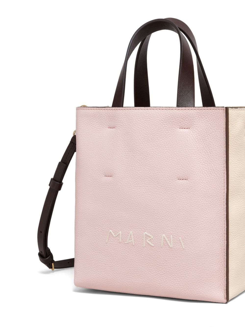 Marni o1w1db11125 Size :OS /Mini Museo Tote Bag in Light Pink Size ONE SIZE - 2 Thumbnail
