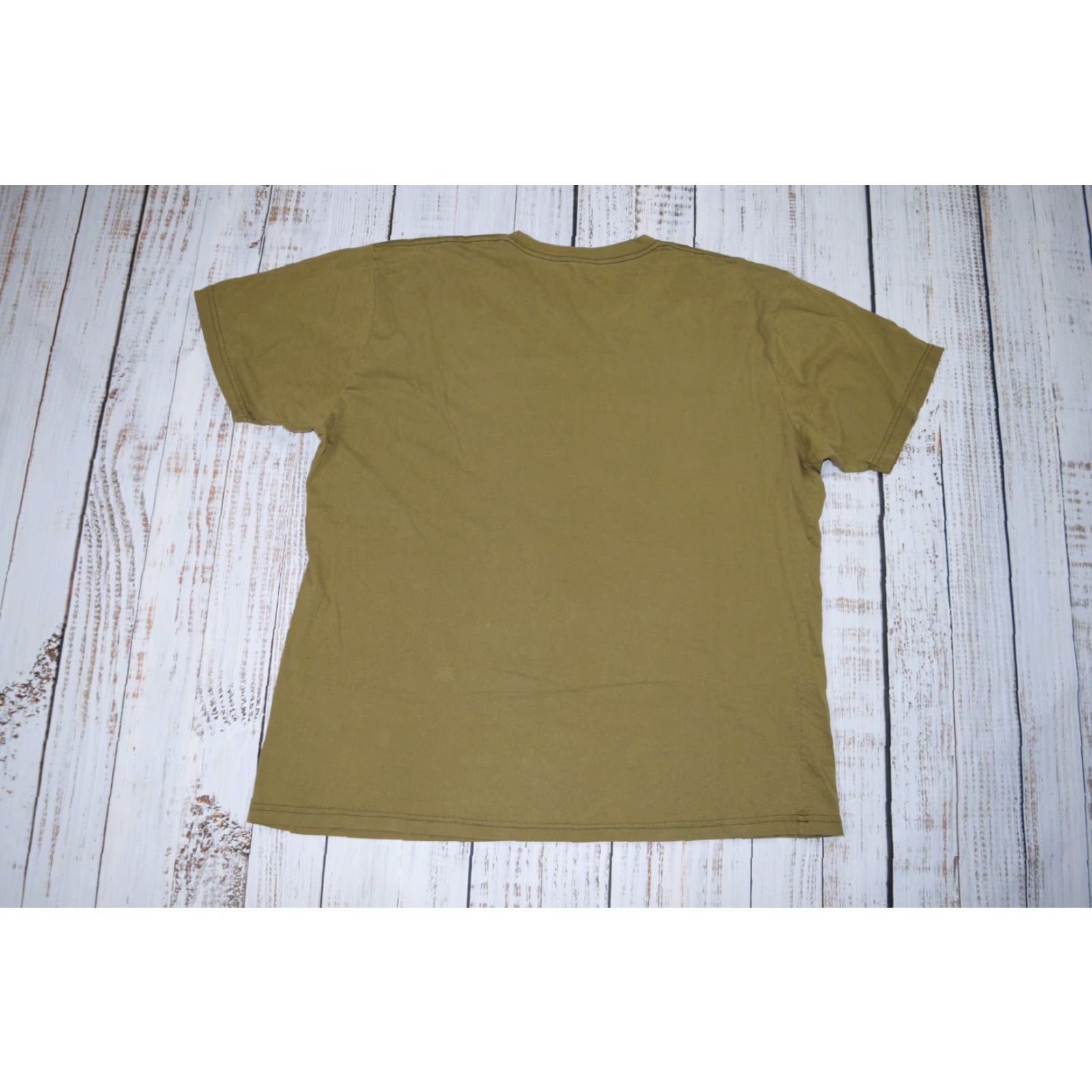Vintage PEARL JAM 2006 WORLD WIDE TOUR Graphic Tee Mens XL Army Olive Green Size US XL / EU 56 / 4 - 7 Thumbnail