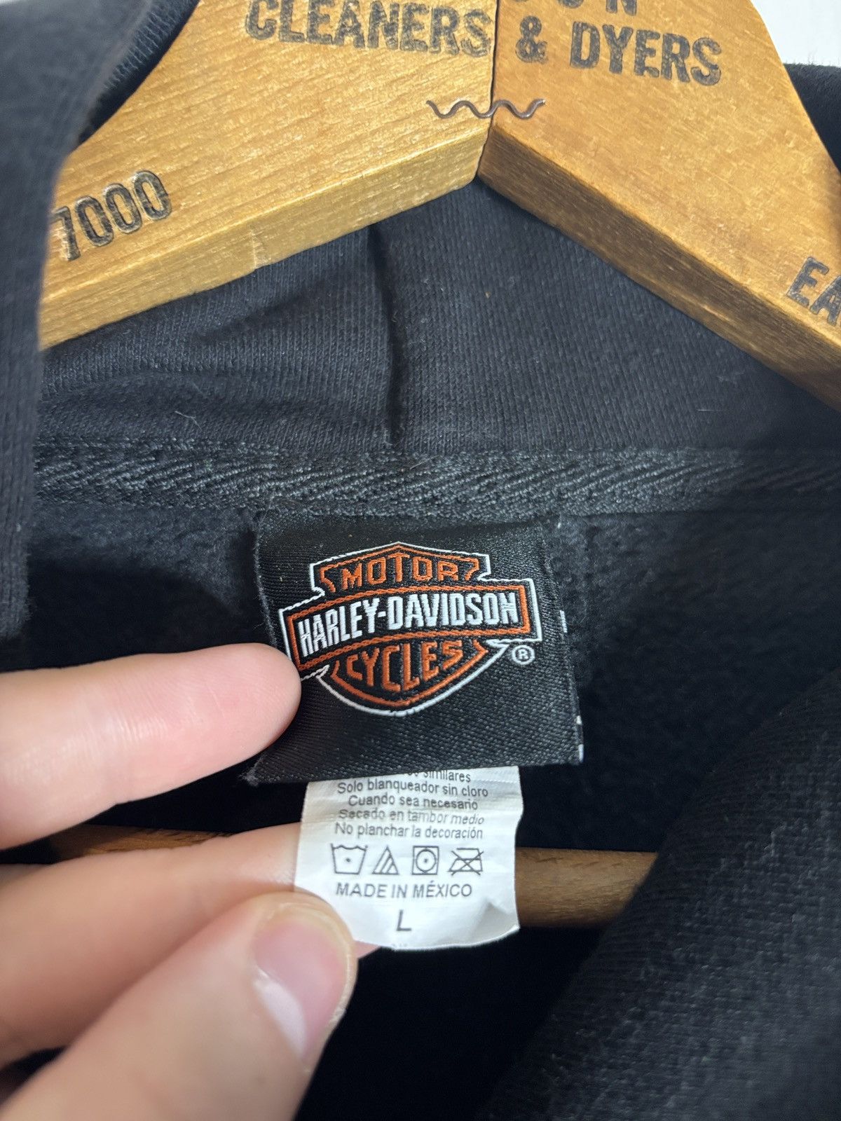 Harley Davidson Harley Davidson Hoodie Black Large Ohio Size US L / EU 52-54 / 3 - 4 Thumbnail
