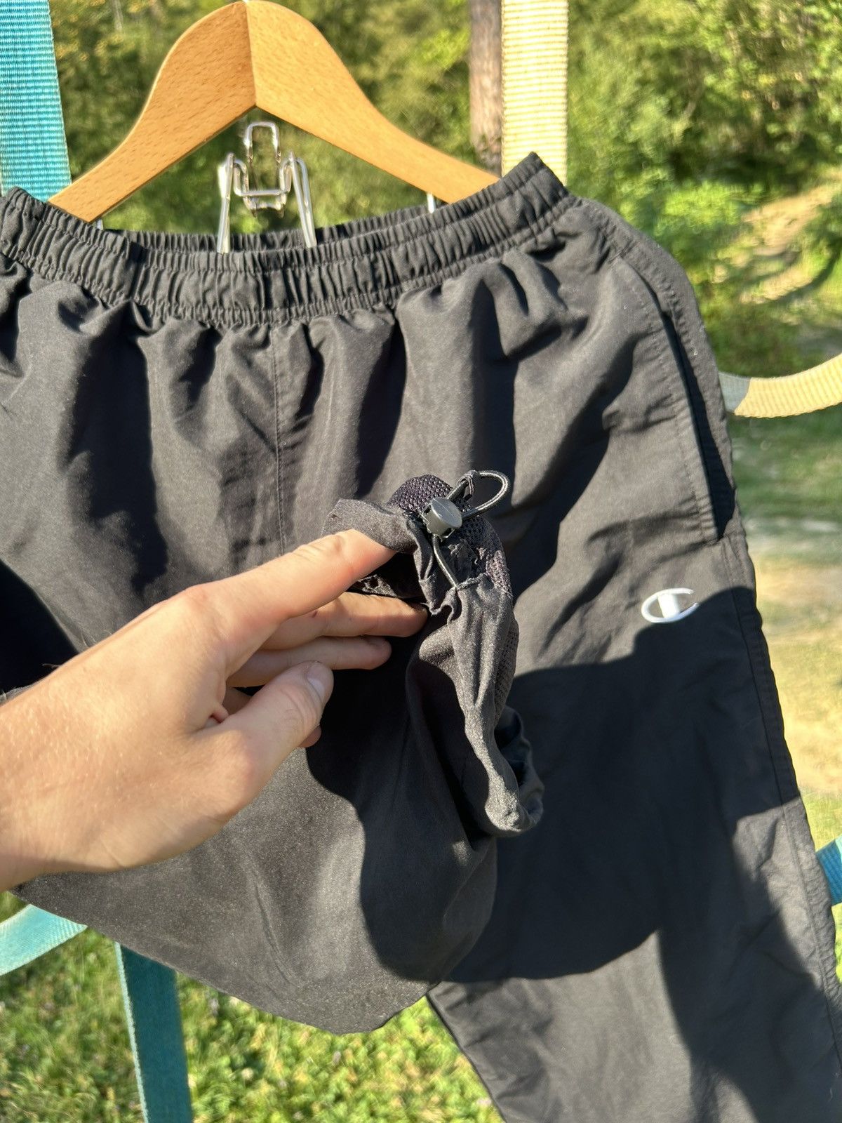 Champion Champion 3/4 length pants three-quarter trousers cord lock S Size US 28 / EU 44 - 6 Thumbnail