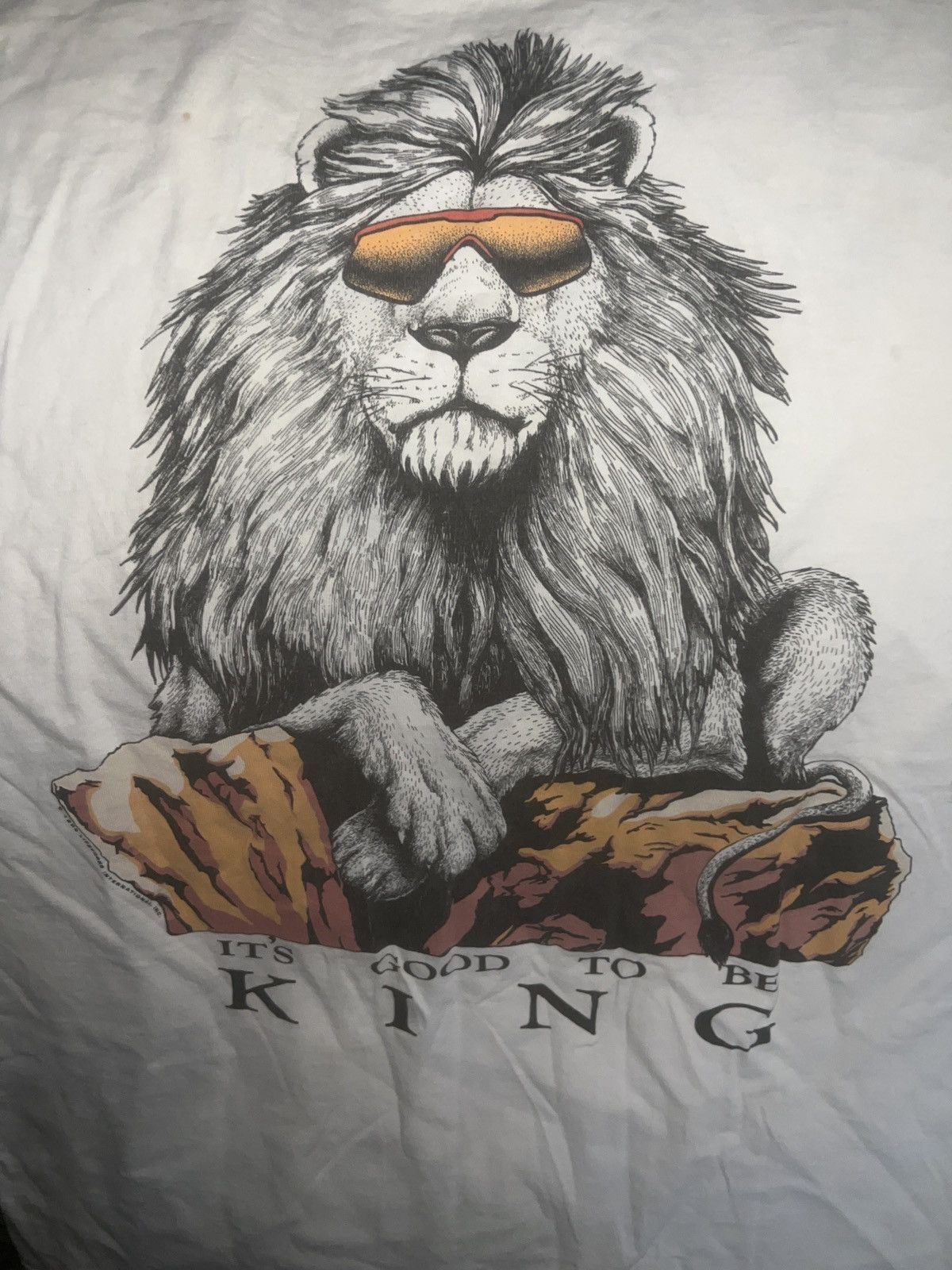 Hypebeast PowerPro By Oneita It’s Good To Be King Tee Size US XXL / EU 58 / 5 - 2 Thumbnail