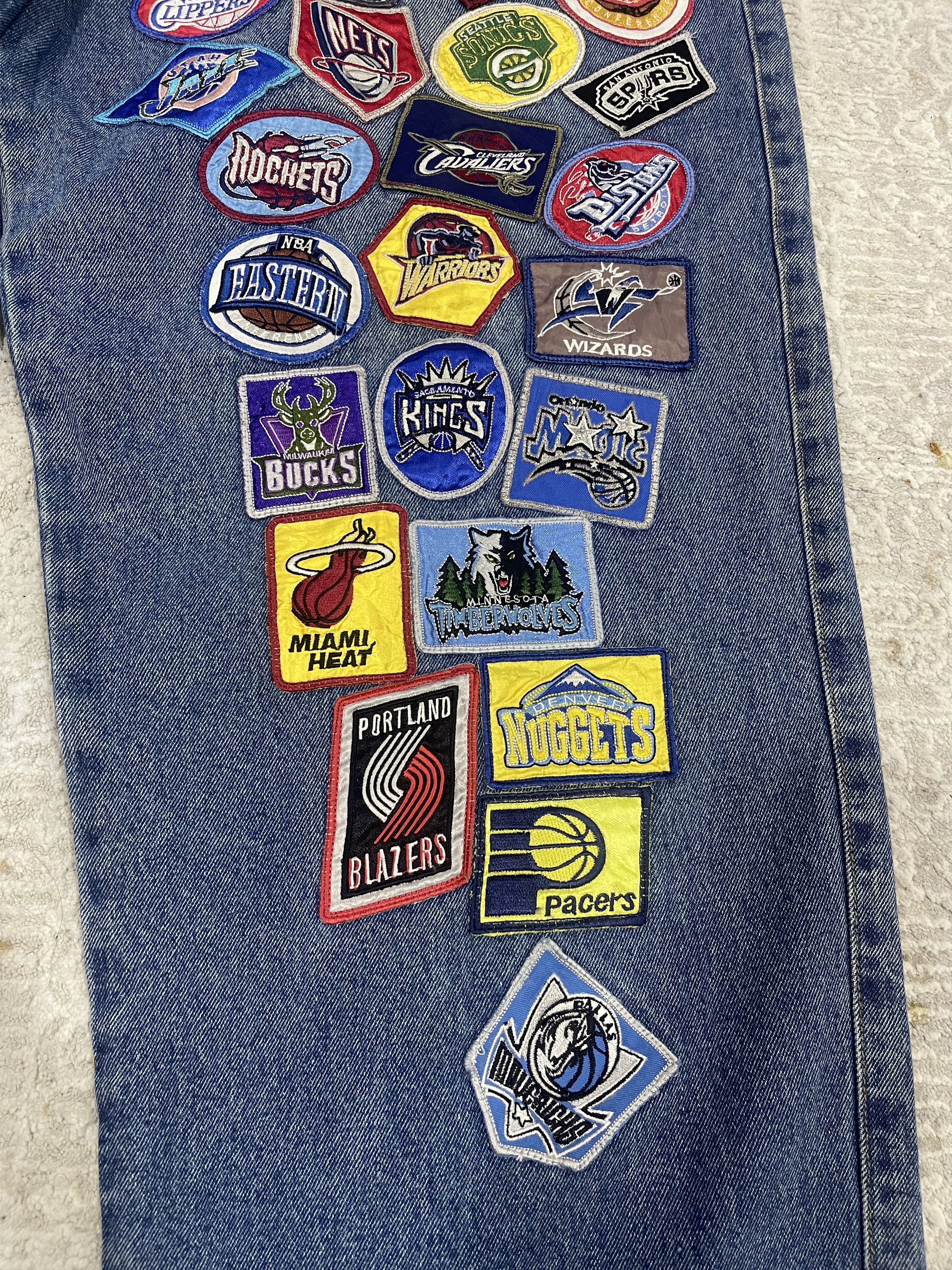 NBA Vintage Jeff Hamilton NBA Jeans Size US 40 / EU 56 - 3 Thumbnail