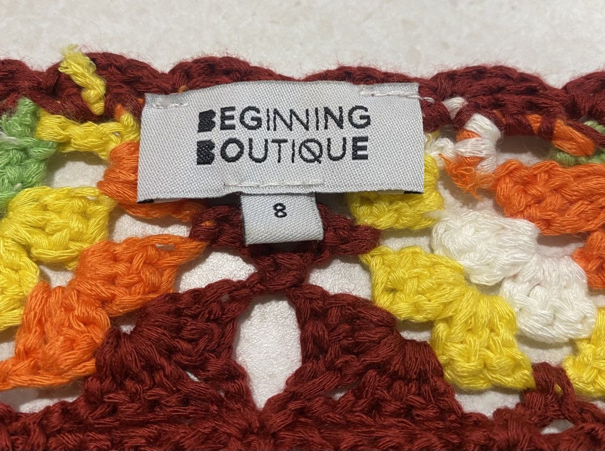 Other Crochet Vintage Long Sleeve Crop Top Size S / US 4 / IT 40 - 3 Thumbnail