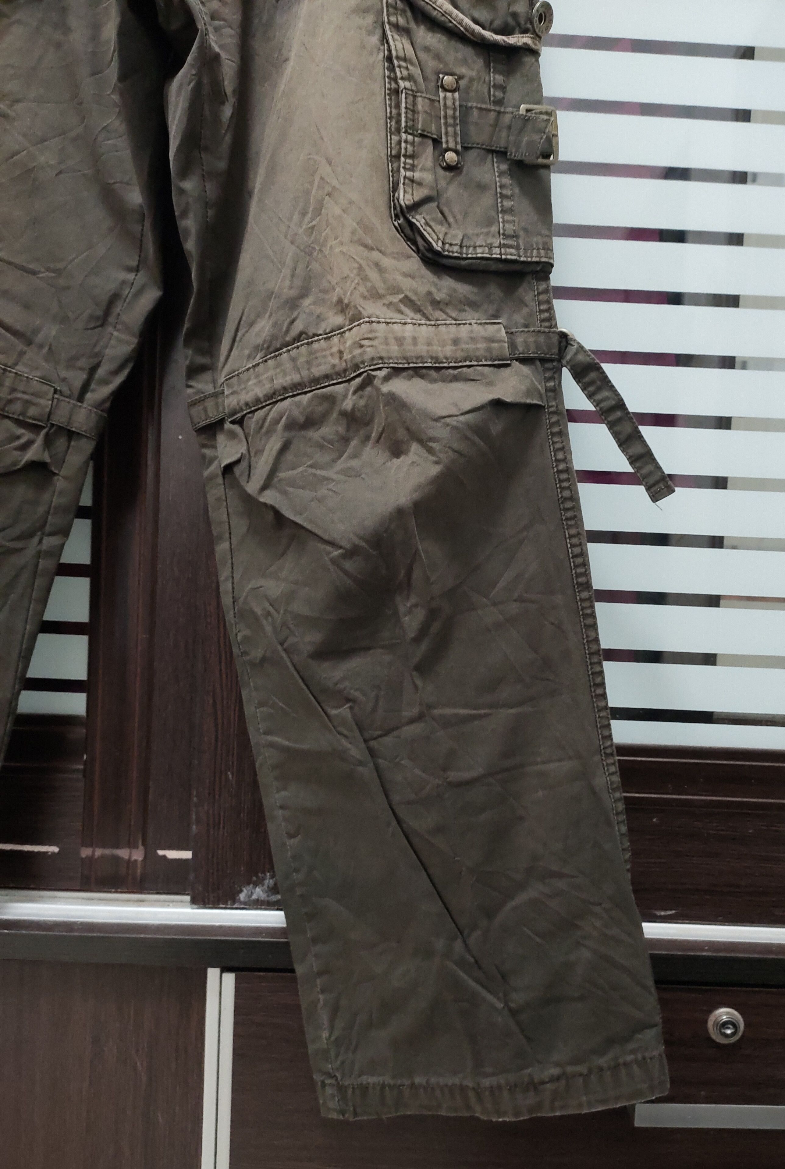 Japanese Brand 💥Seditionaries X Japanese Brand Cargo Pants Baggy Style💥 Size US 32 / EU 48 - 5 Thumbnail