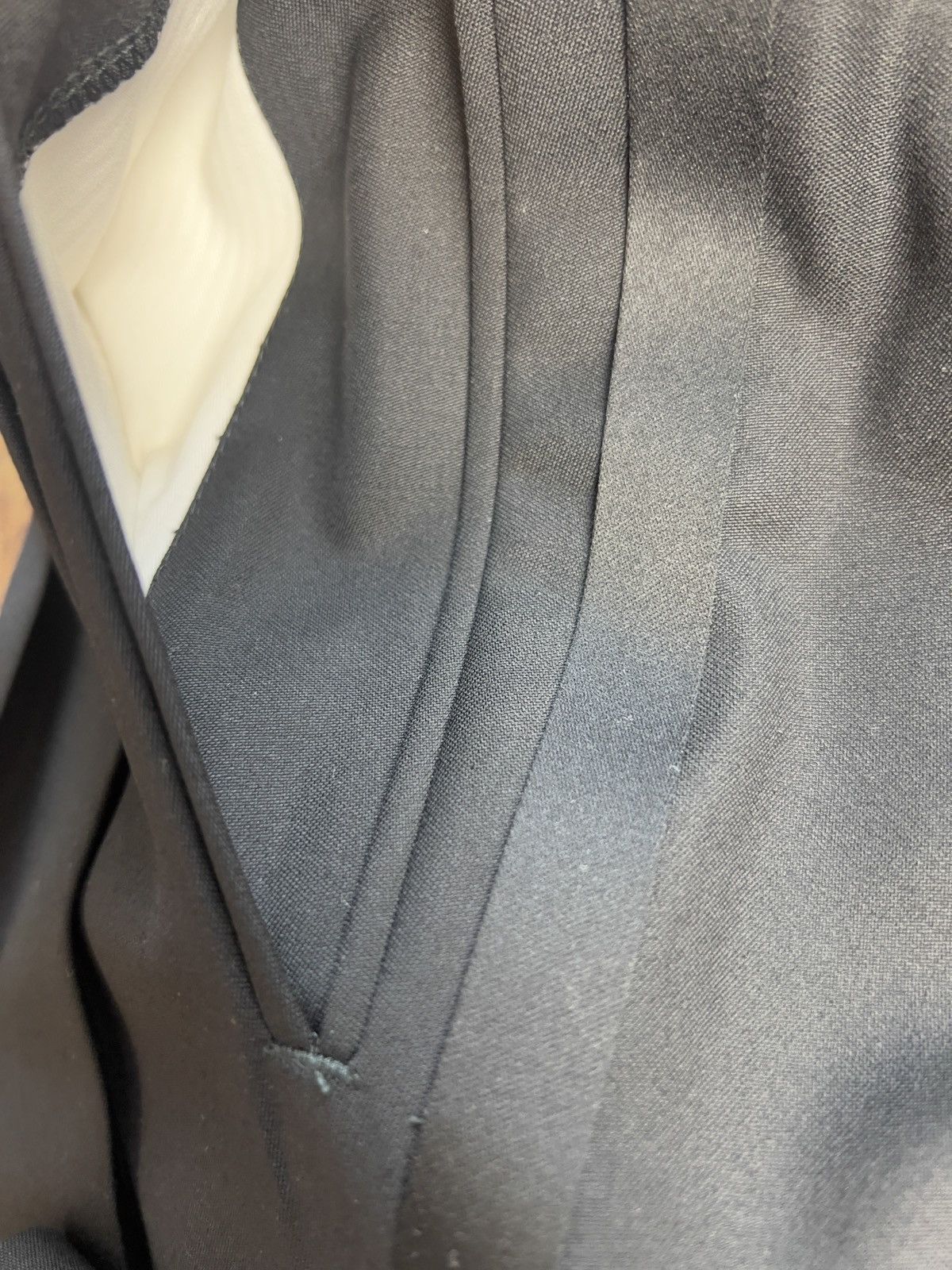 Canali Canali Black Double-Breasted Tuxedo Suit Size 42L - 7 Thumbnail